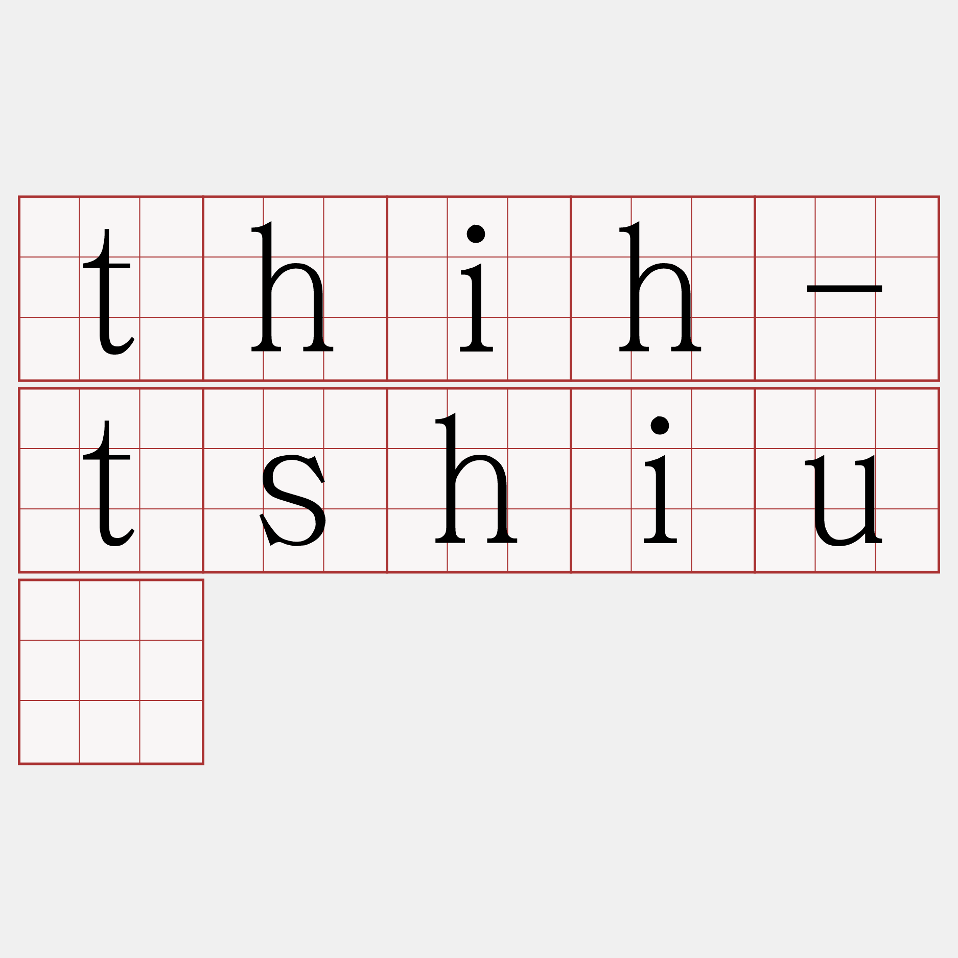 thih-tshiū