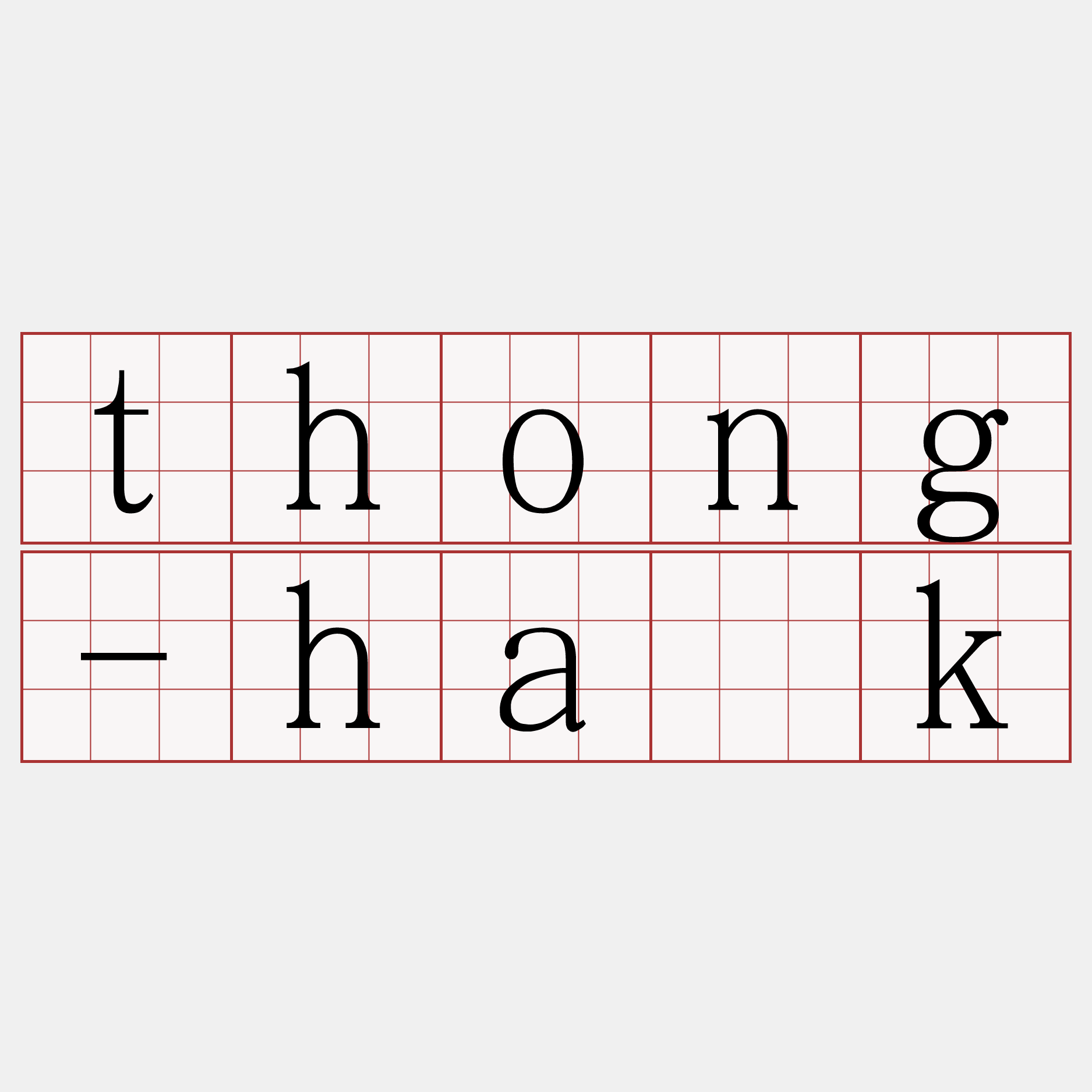 thong-ha̍k