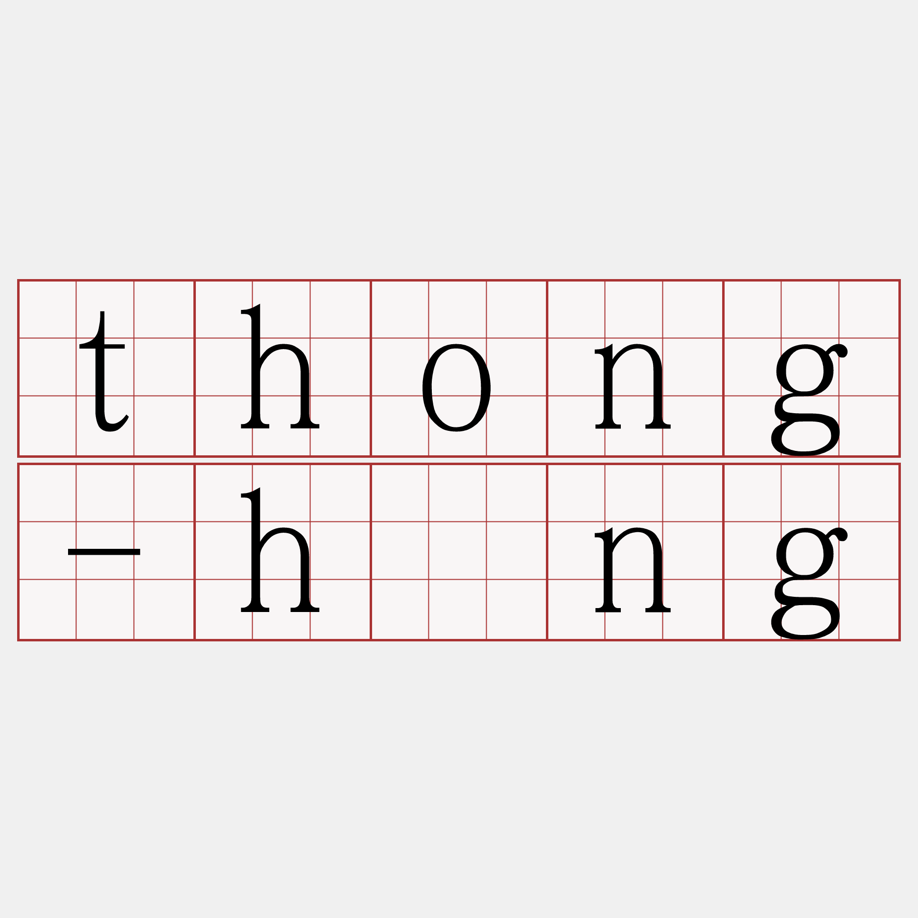 thong-hîng