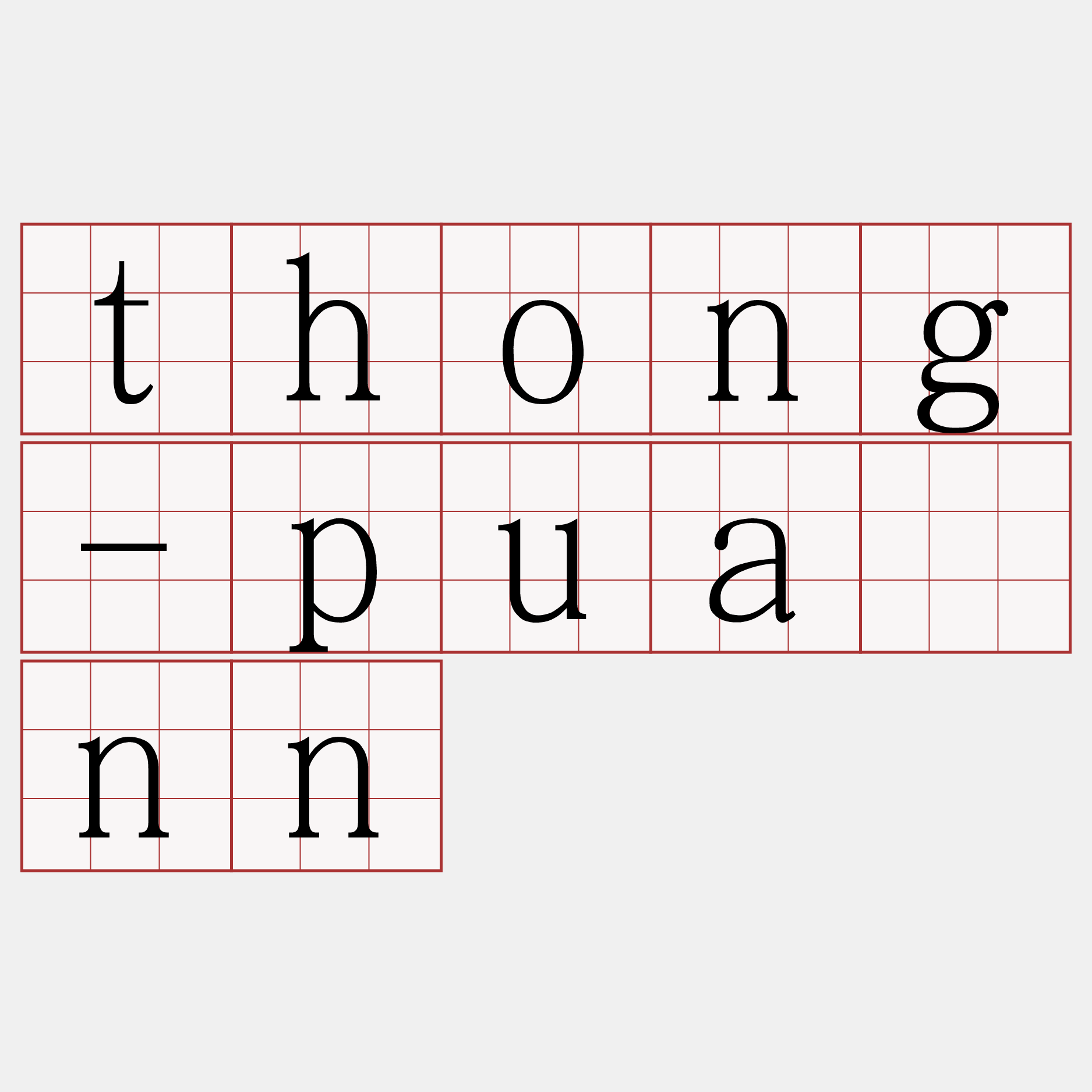 thong-puânn