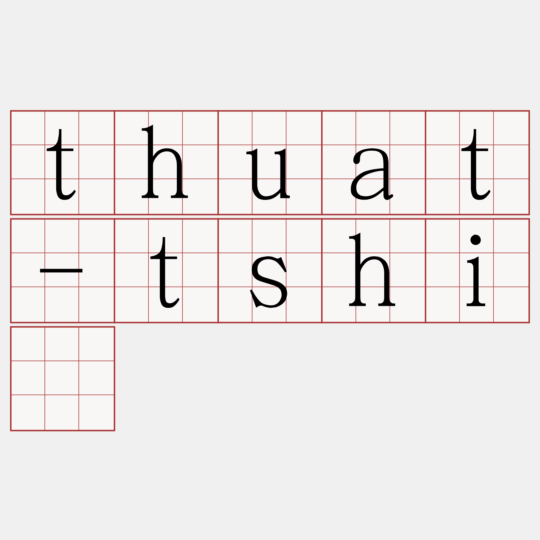 thuat-tshiú
