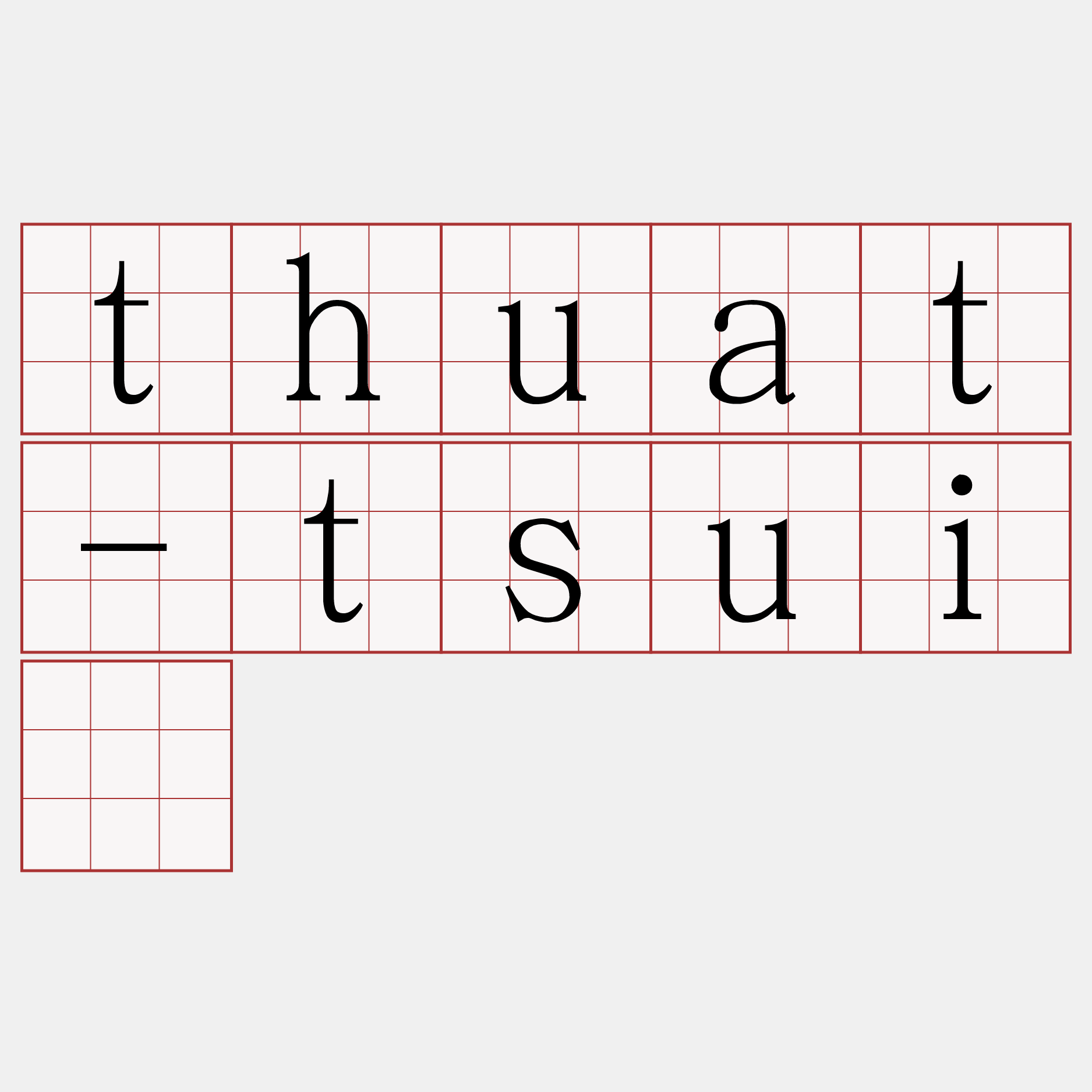 thuat-tsuí