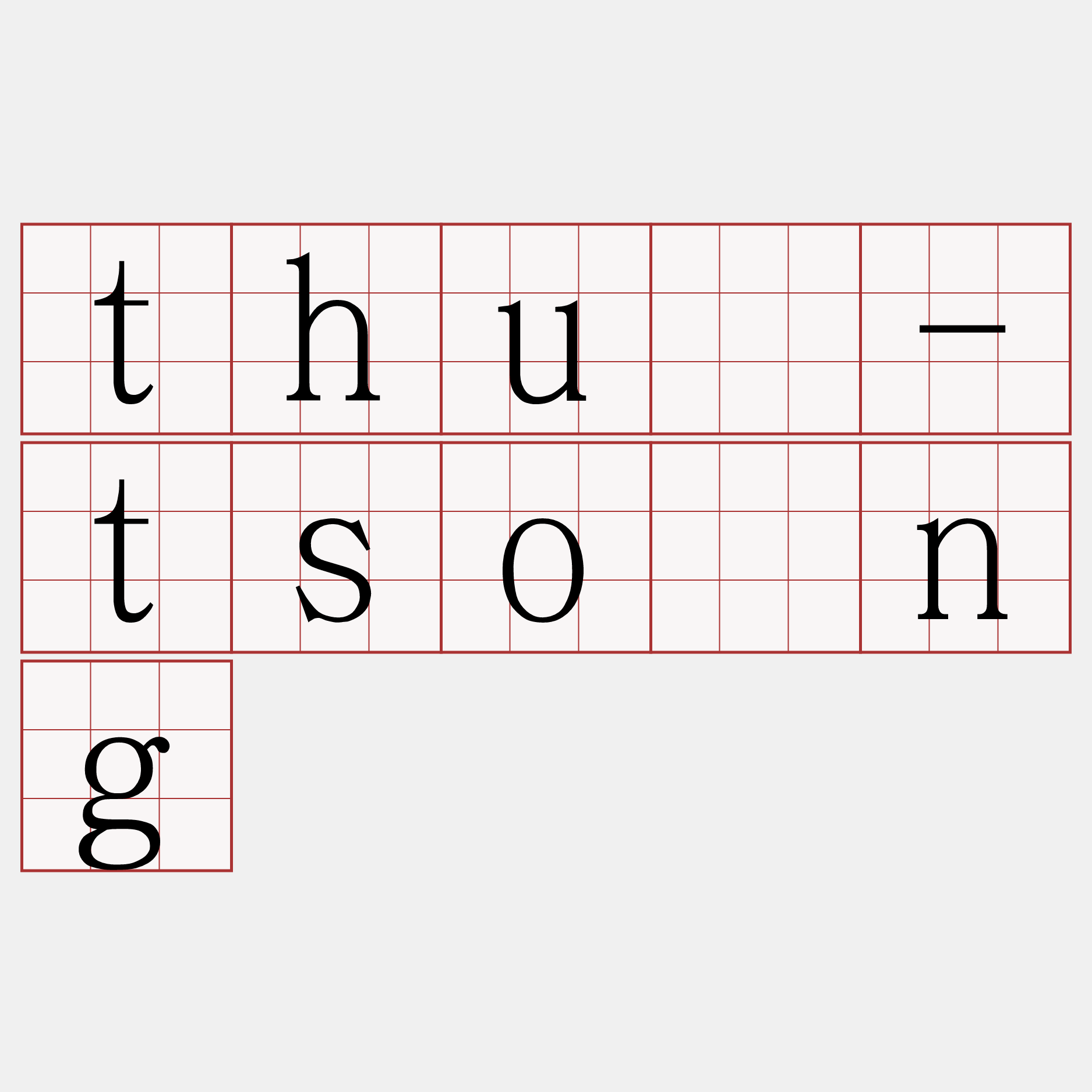 thú-tsông