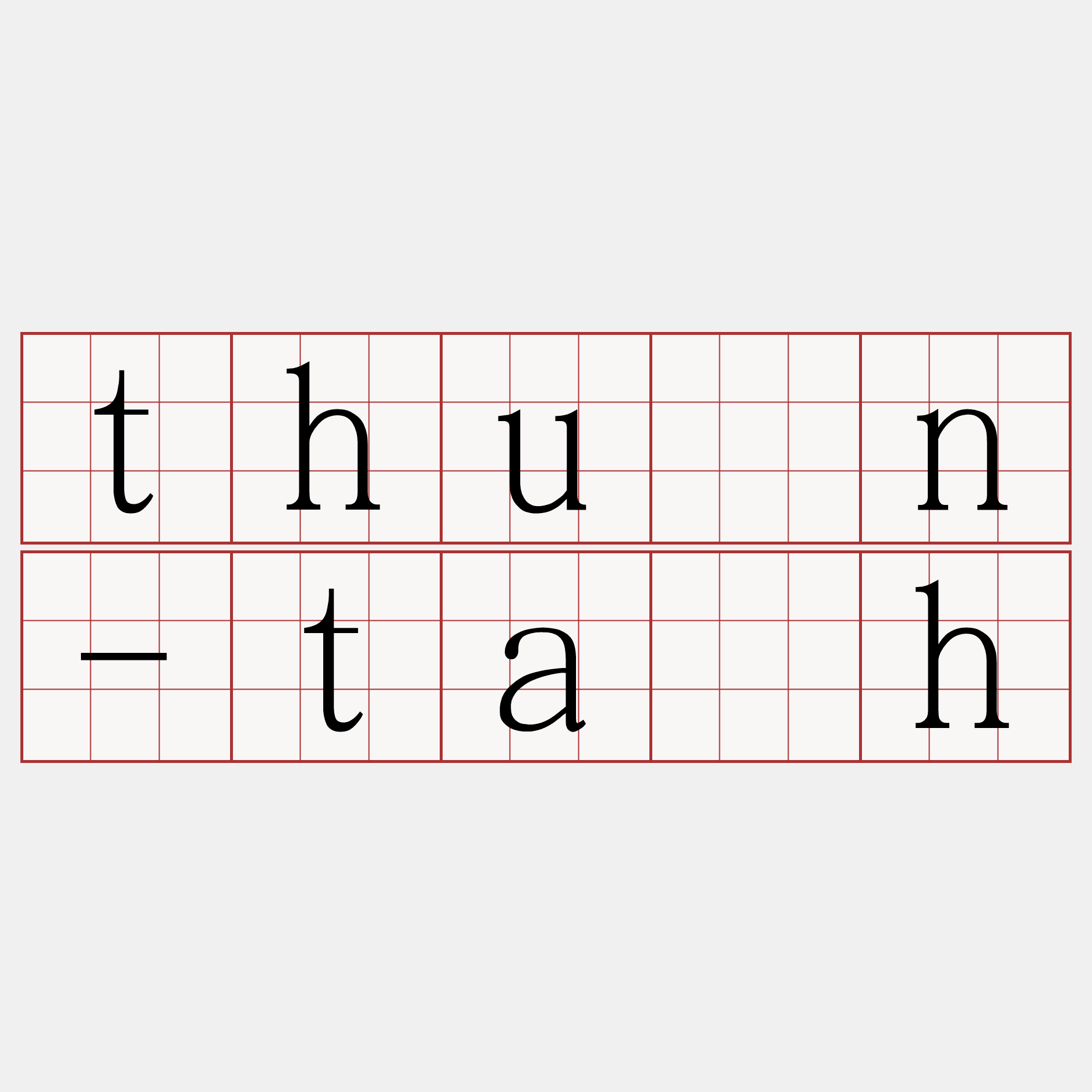 thún-ta̍h