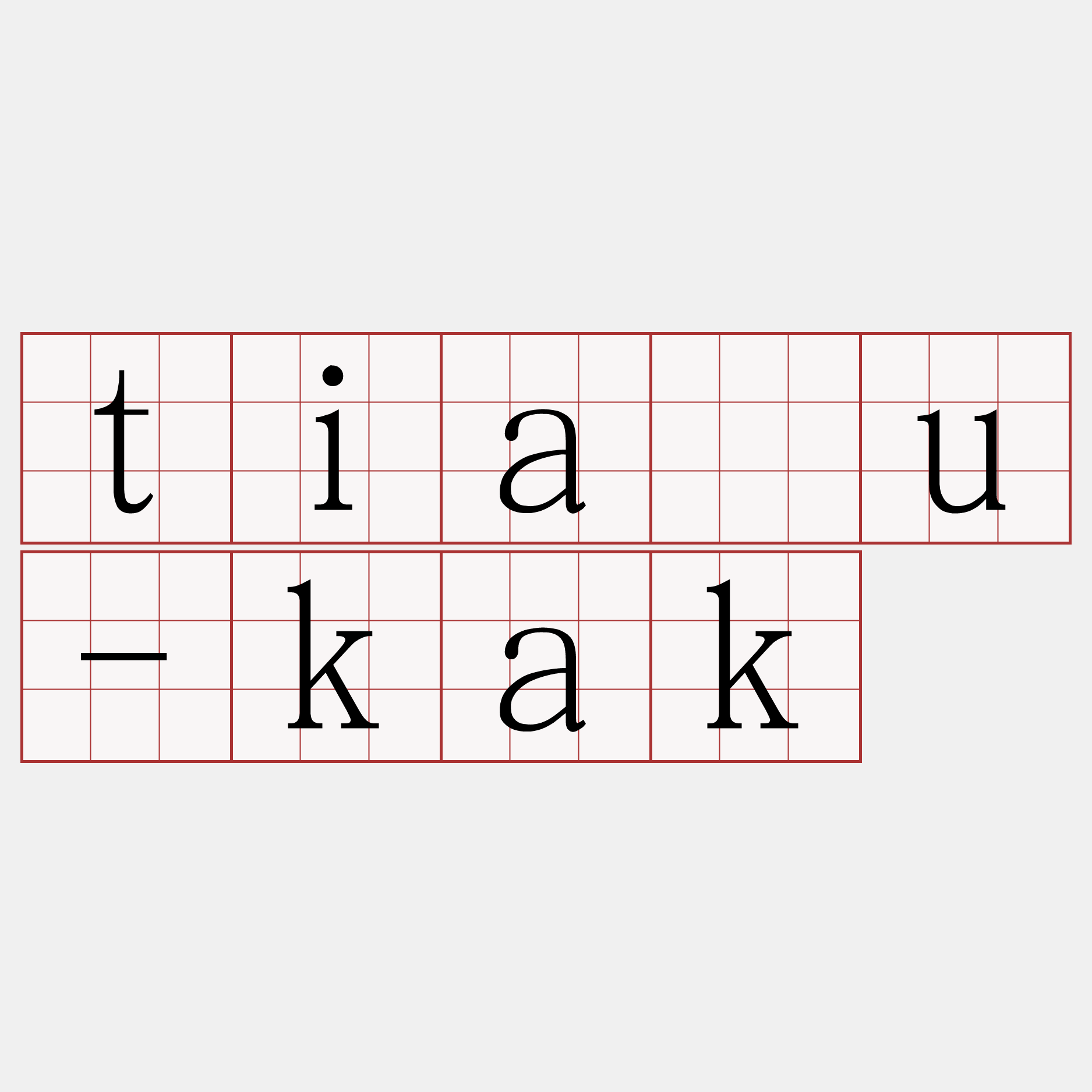 tiàu-kak
