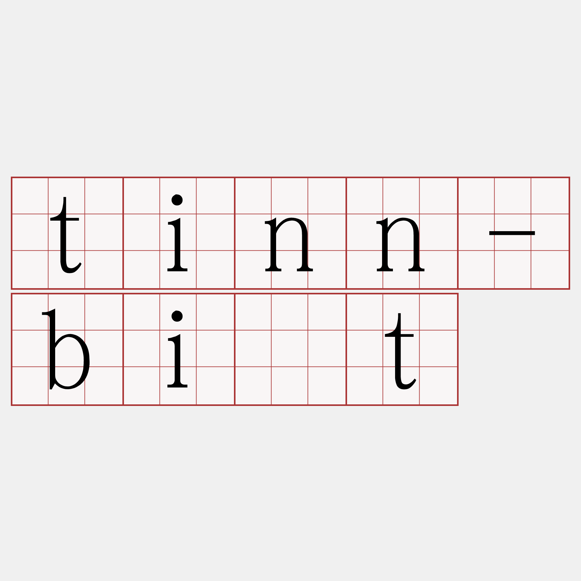 tinn-bi̍t