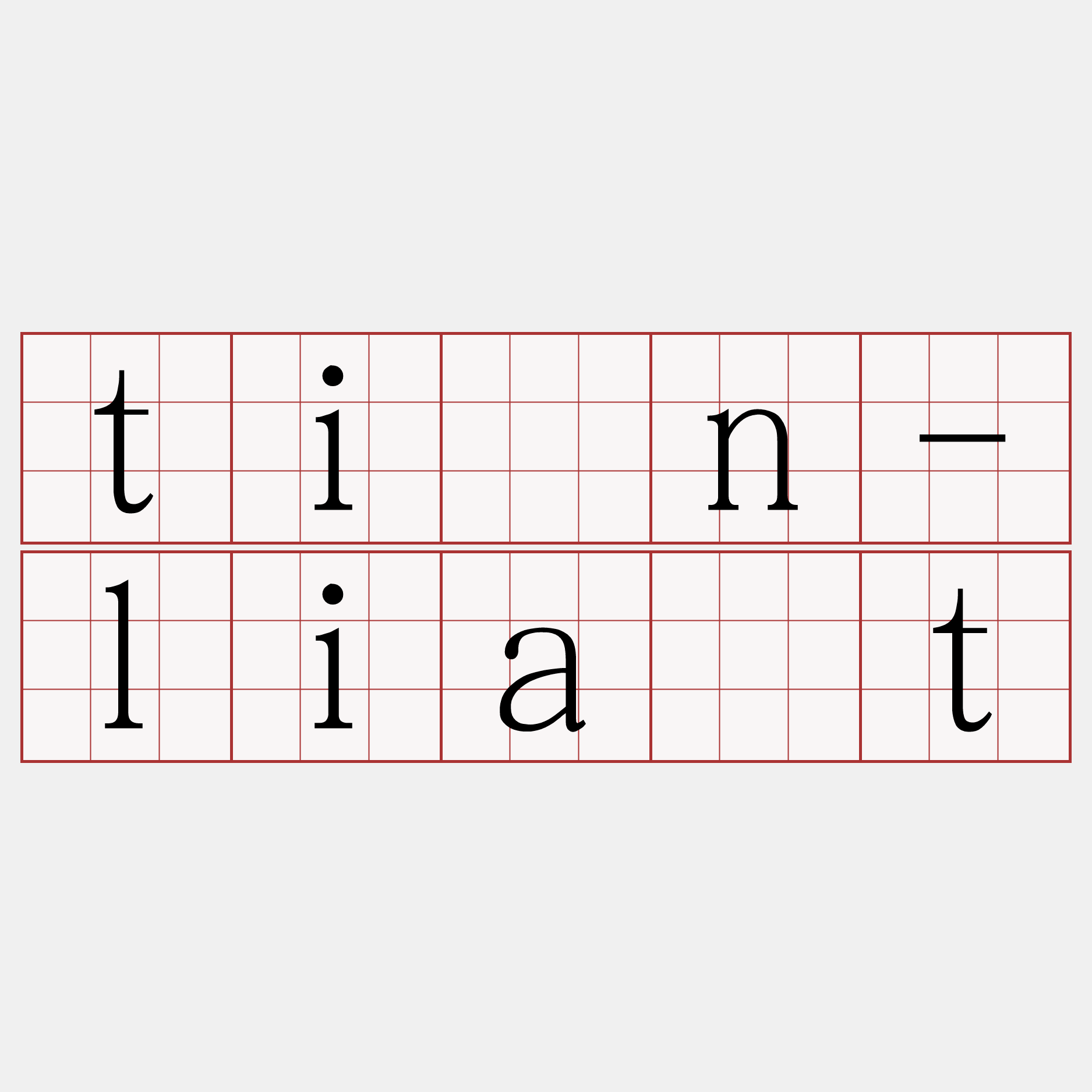 tîn-lia̍t