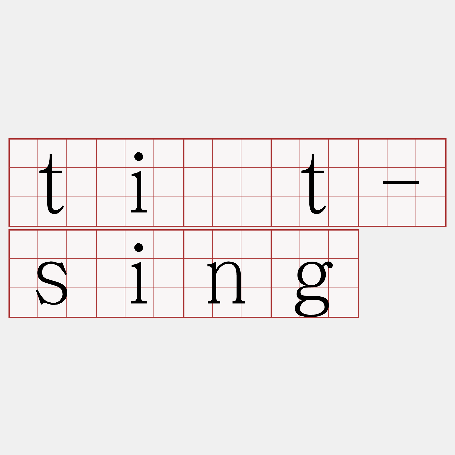 ti̍t-sing