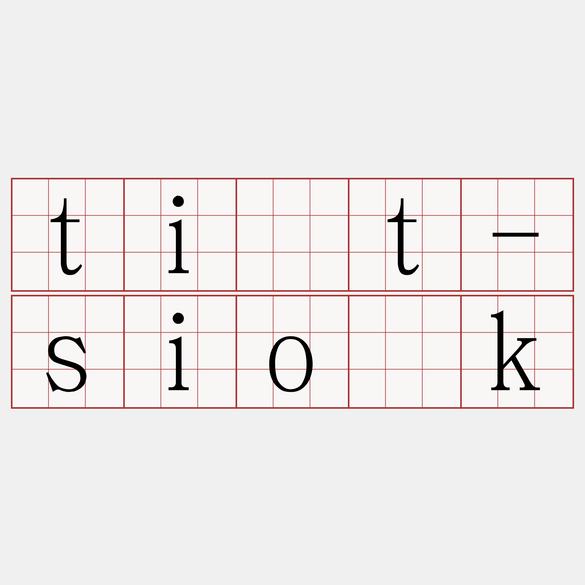 ti̍t-sio̍k