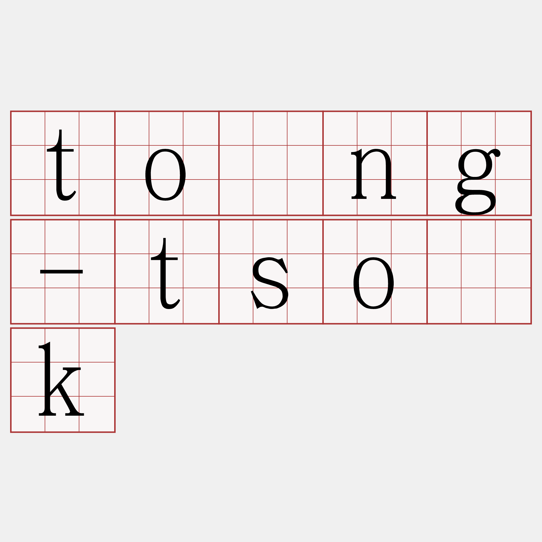 tông-tso̍k