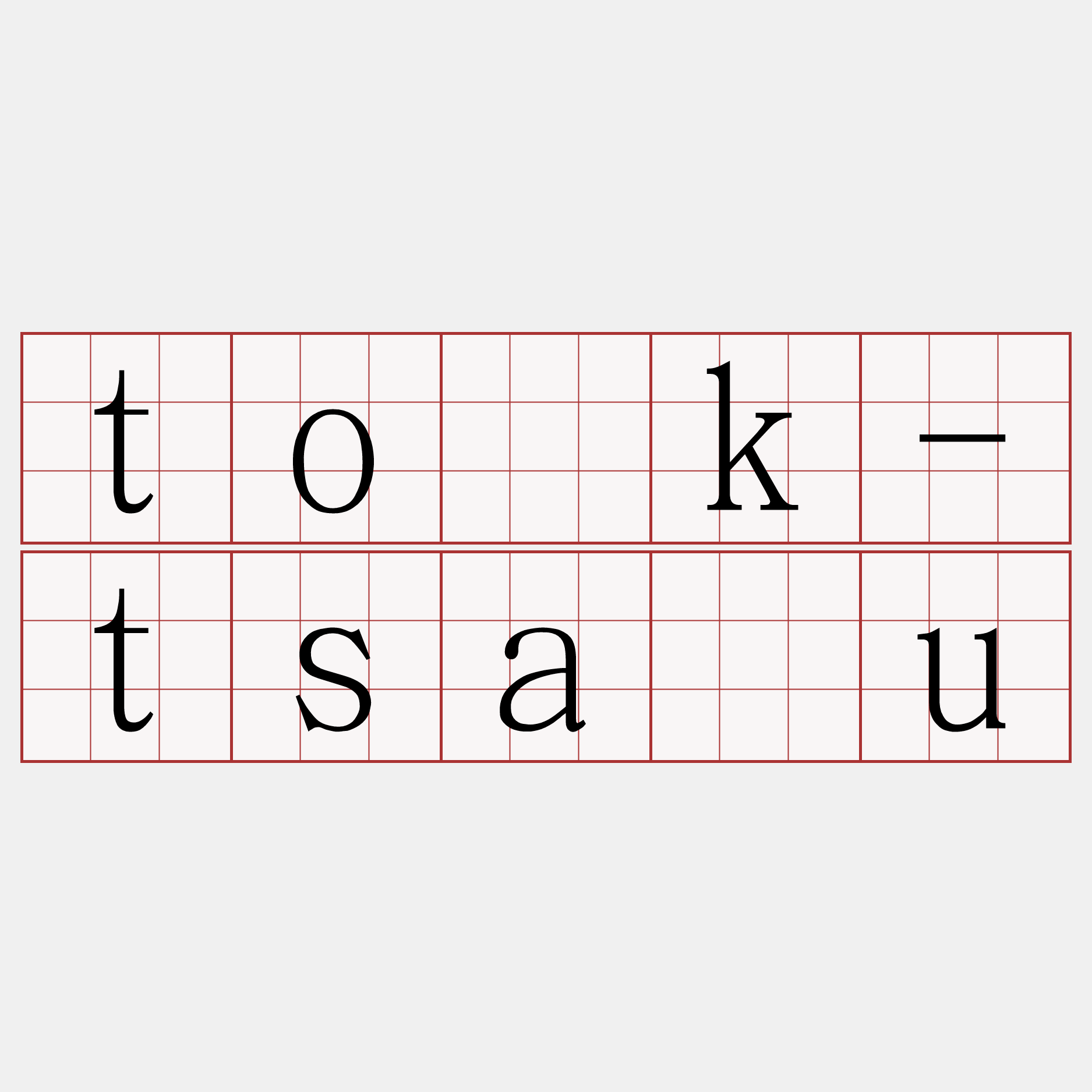 to̍k-tsàu