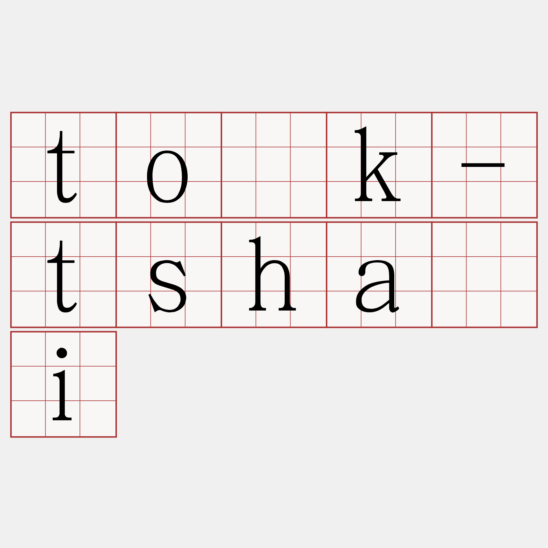 to̍k-tshâi