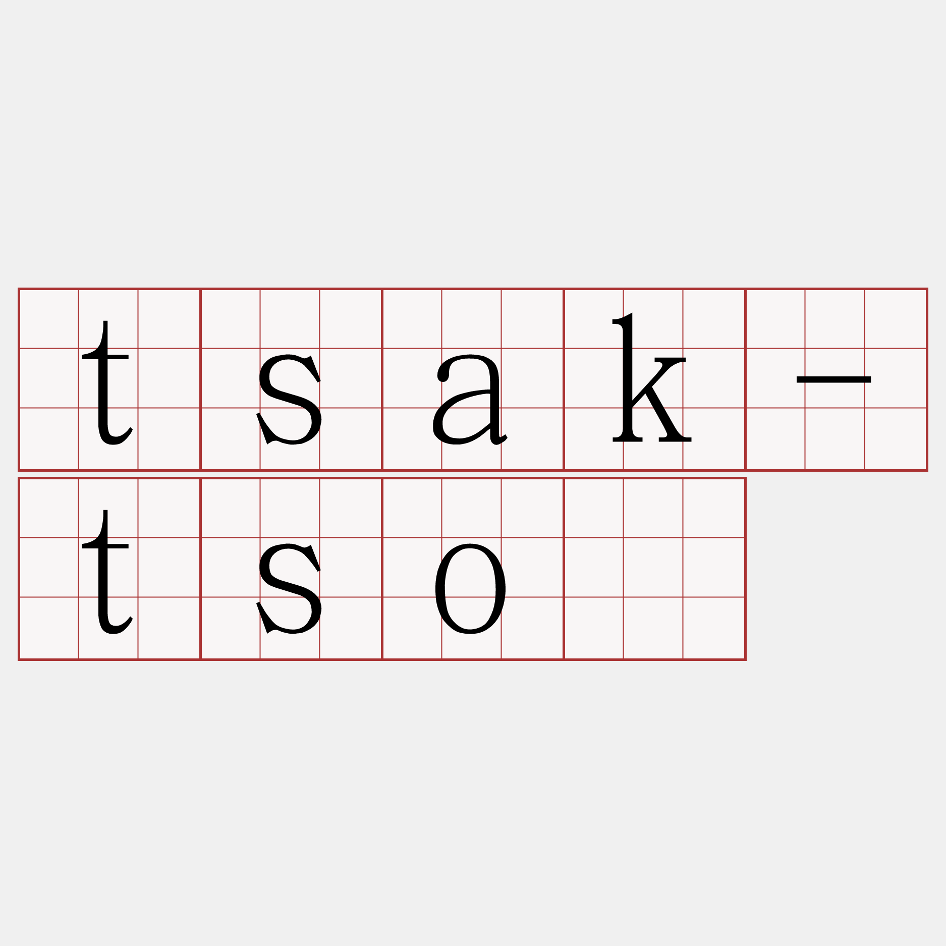 tsak-tsō
