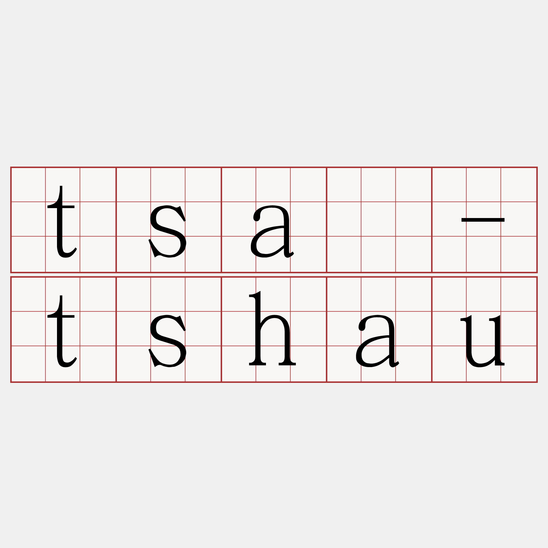 tsá-tshau