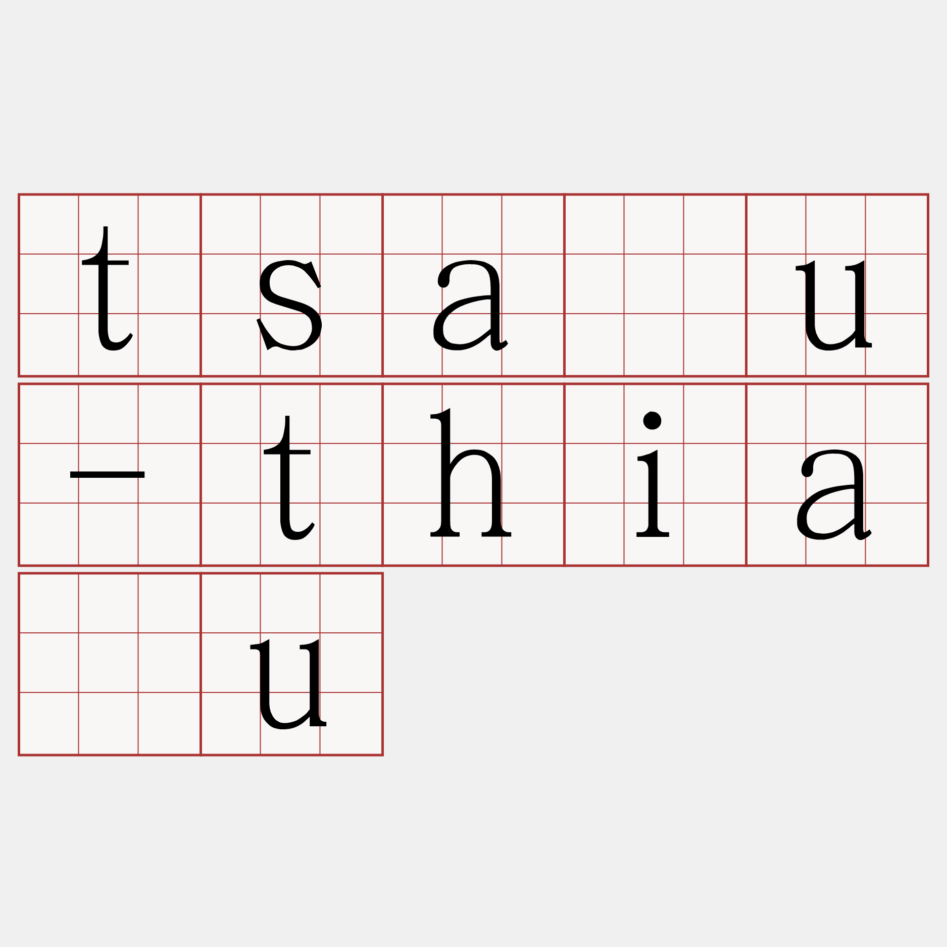 tsáu-thiàu