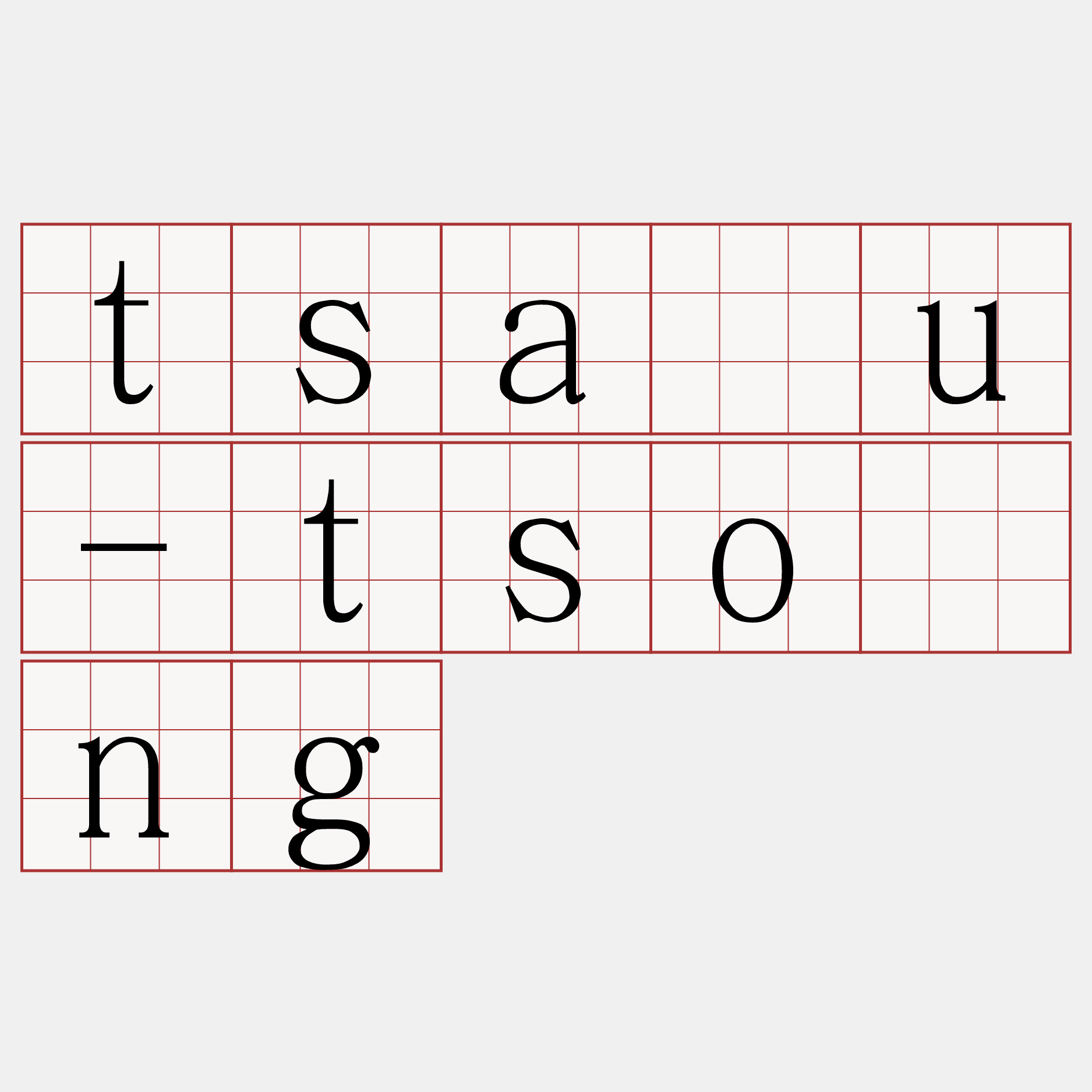 tsáu-tsông