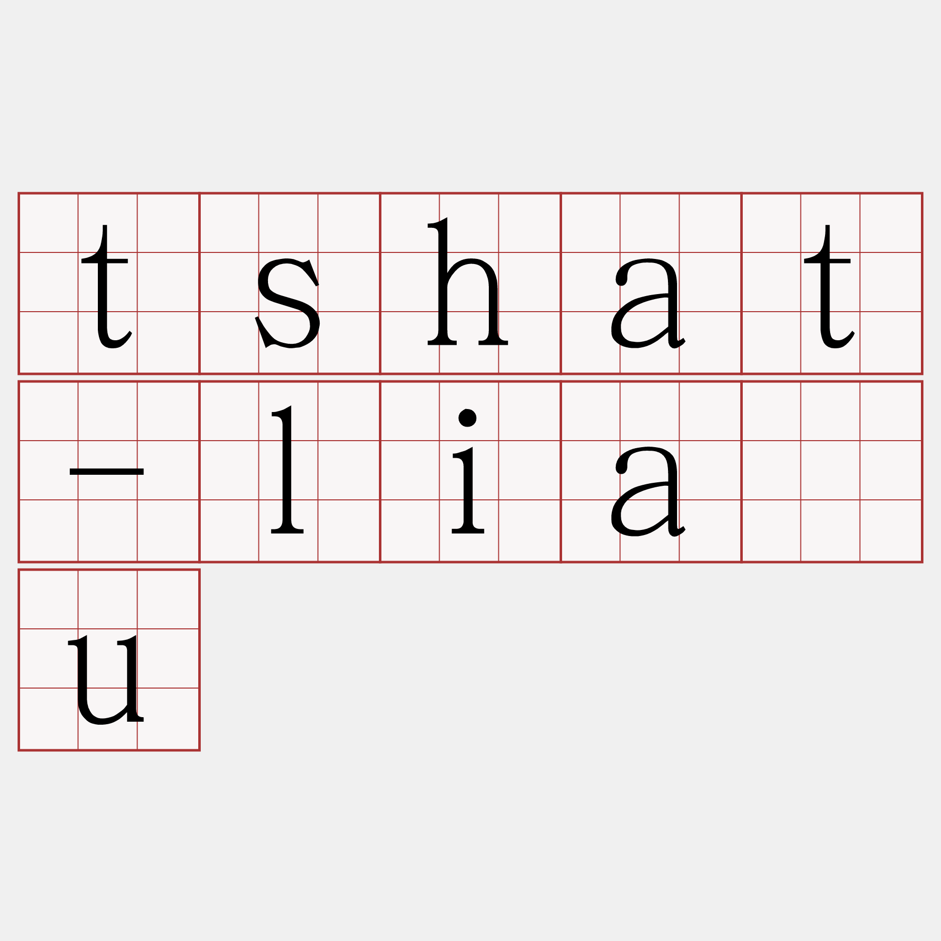 tshat-liāu