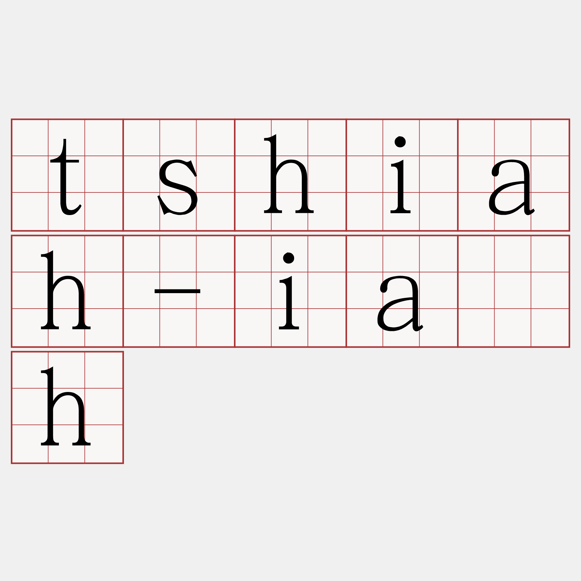 tshiah-ia̍h