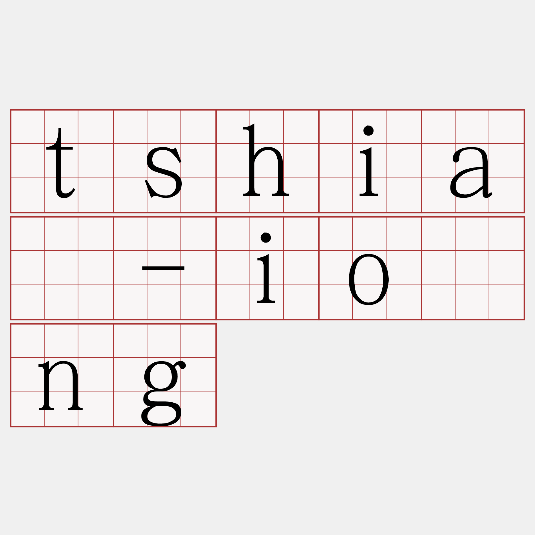 tshiâ-iông