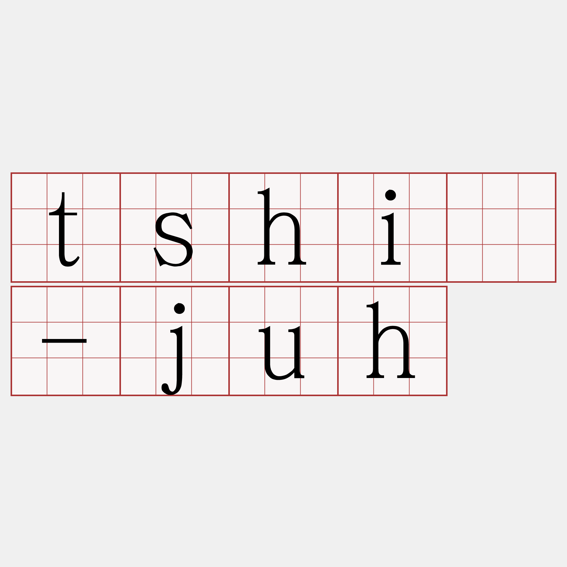 tshì-juh