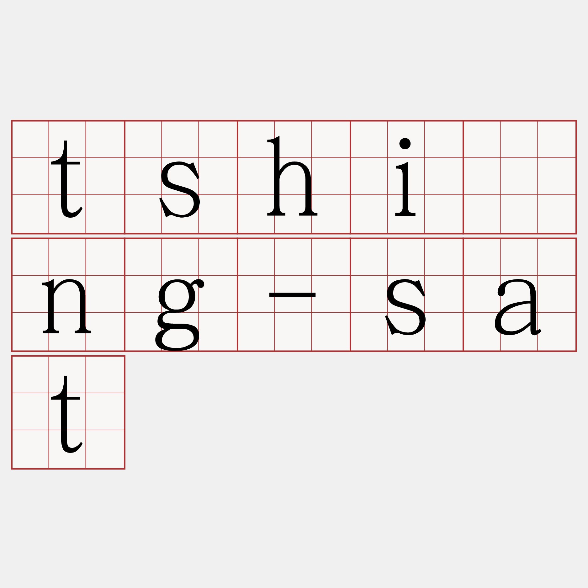 tshìng-sat