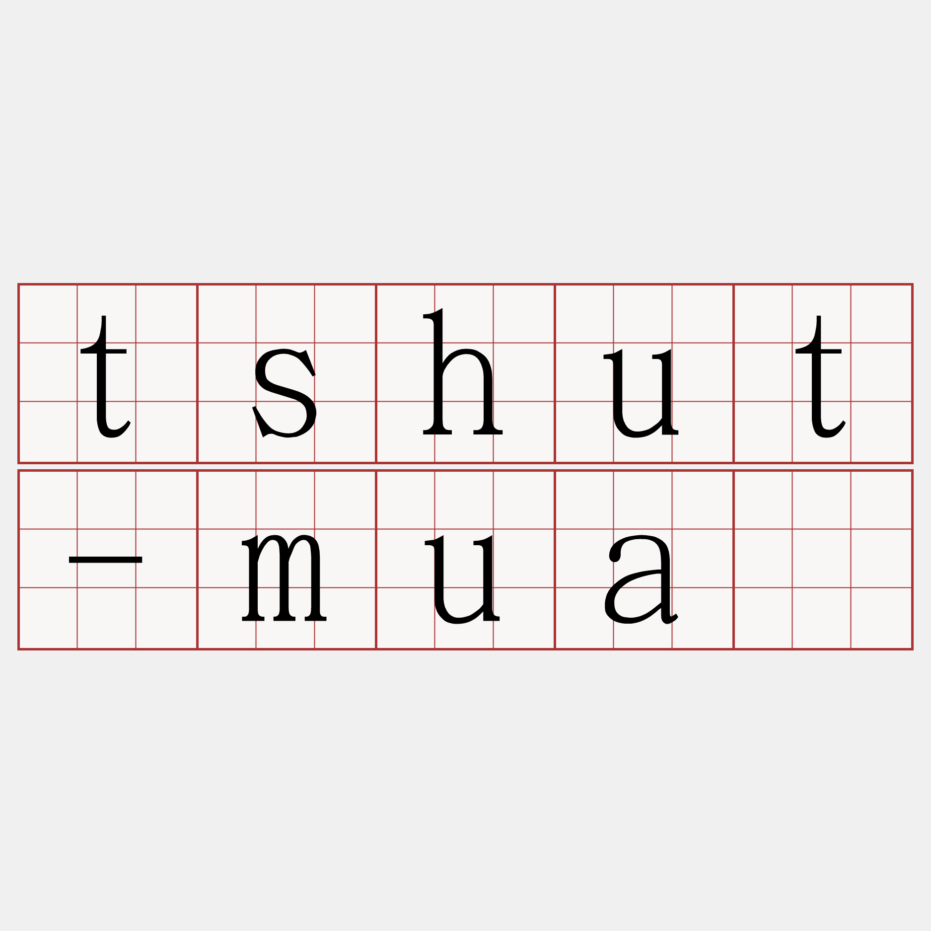 tshut-muâ