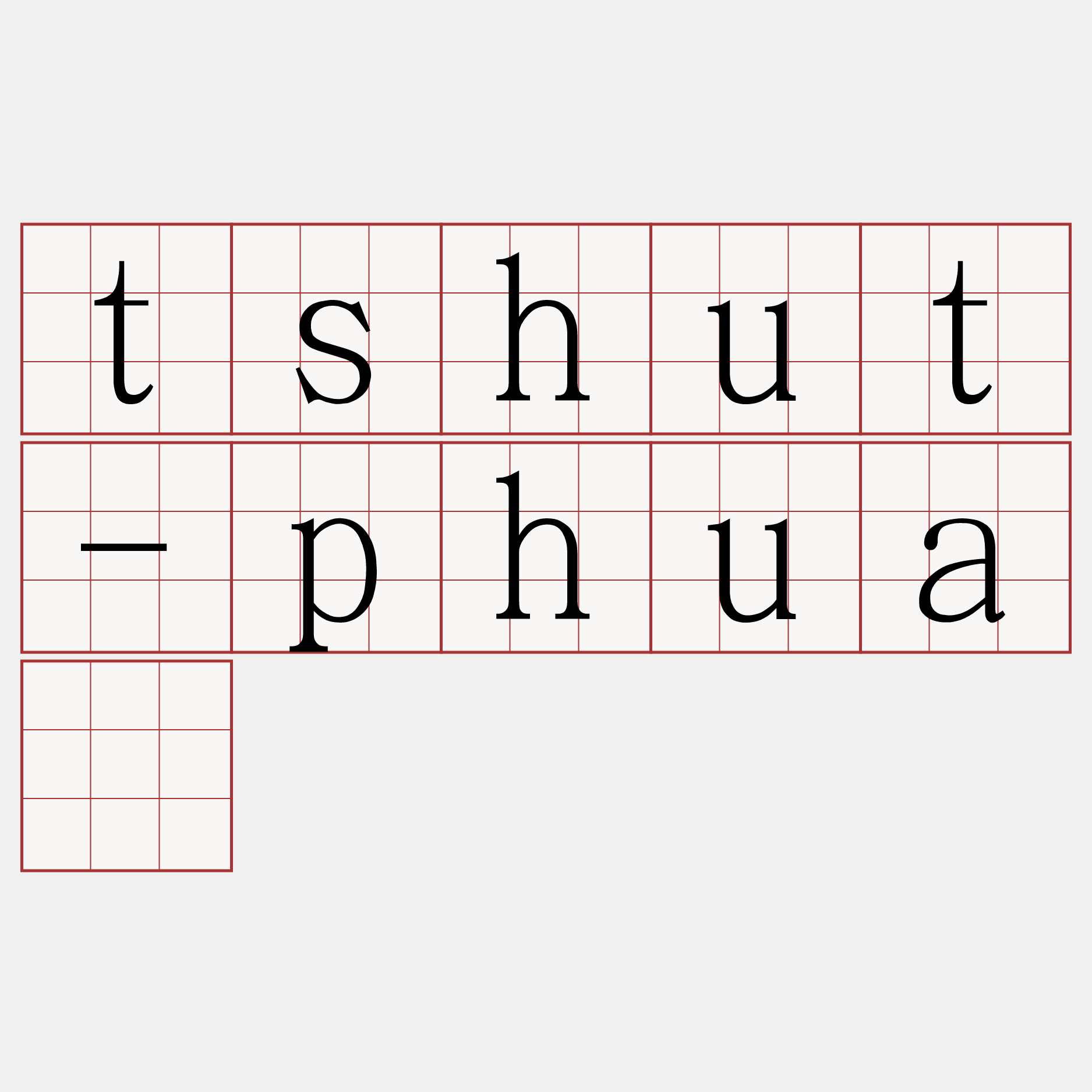 tshut-phuà