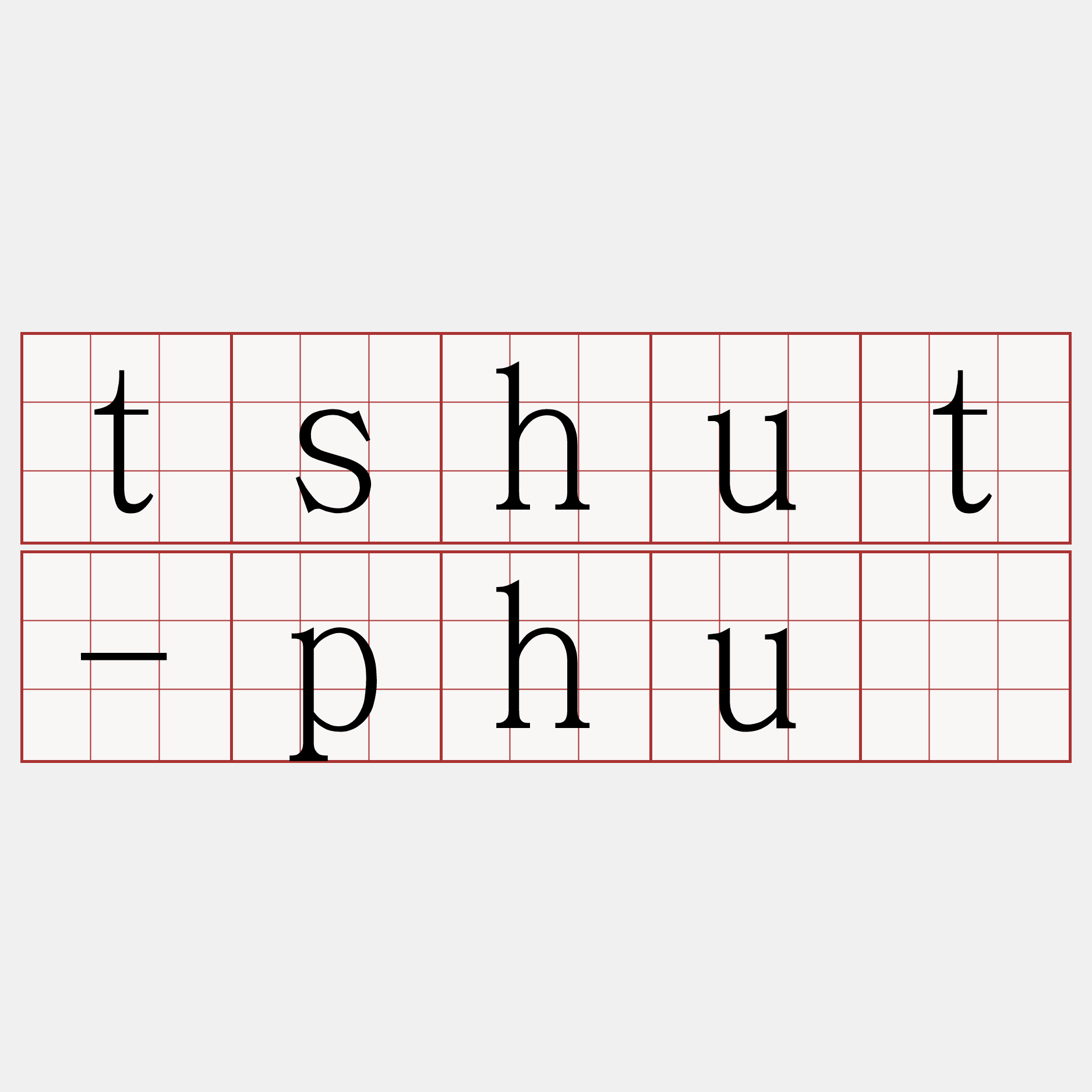 tshut-phuà