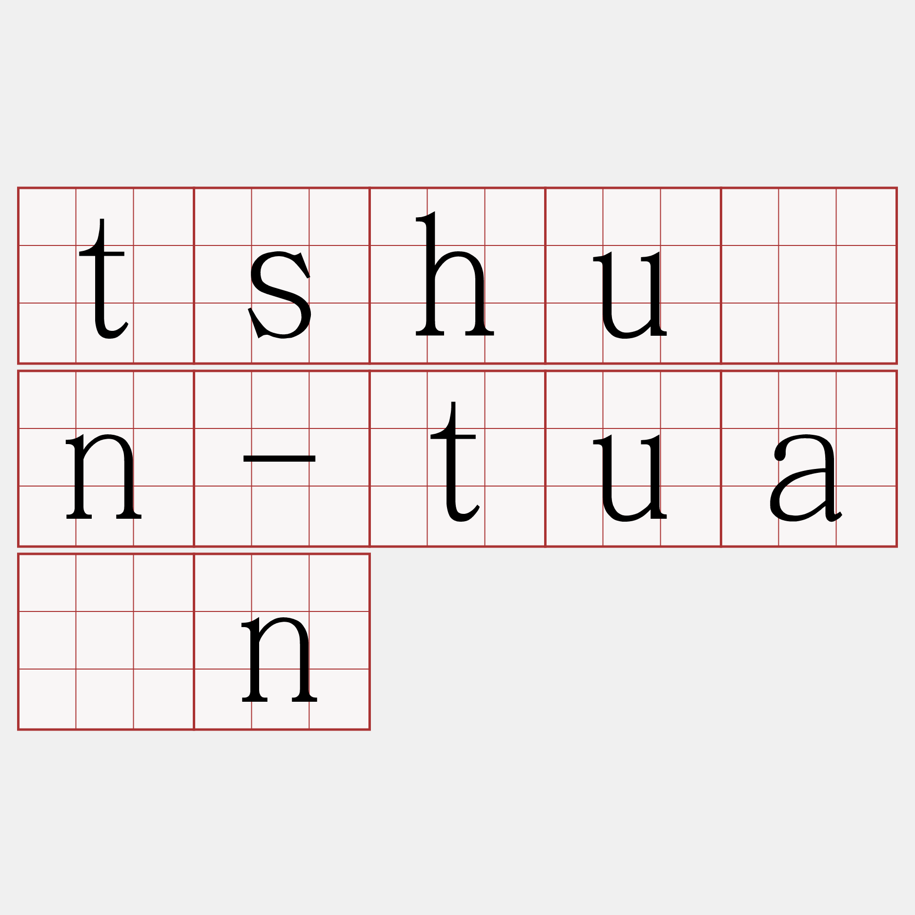 tshùn-tuān
