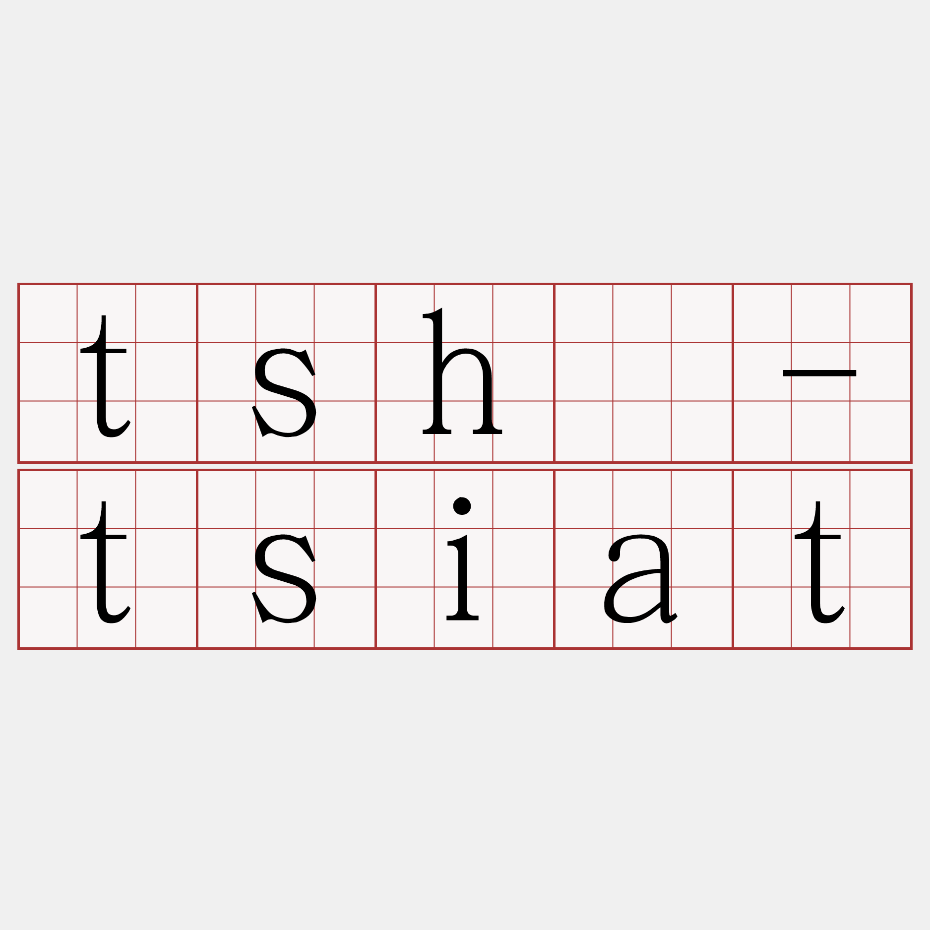 tshò-tsiat