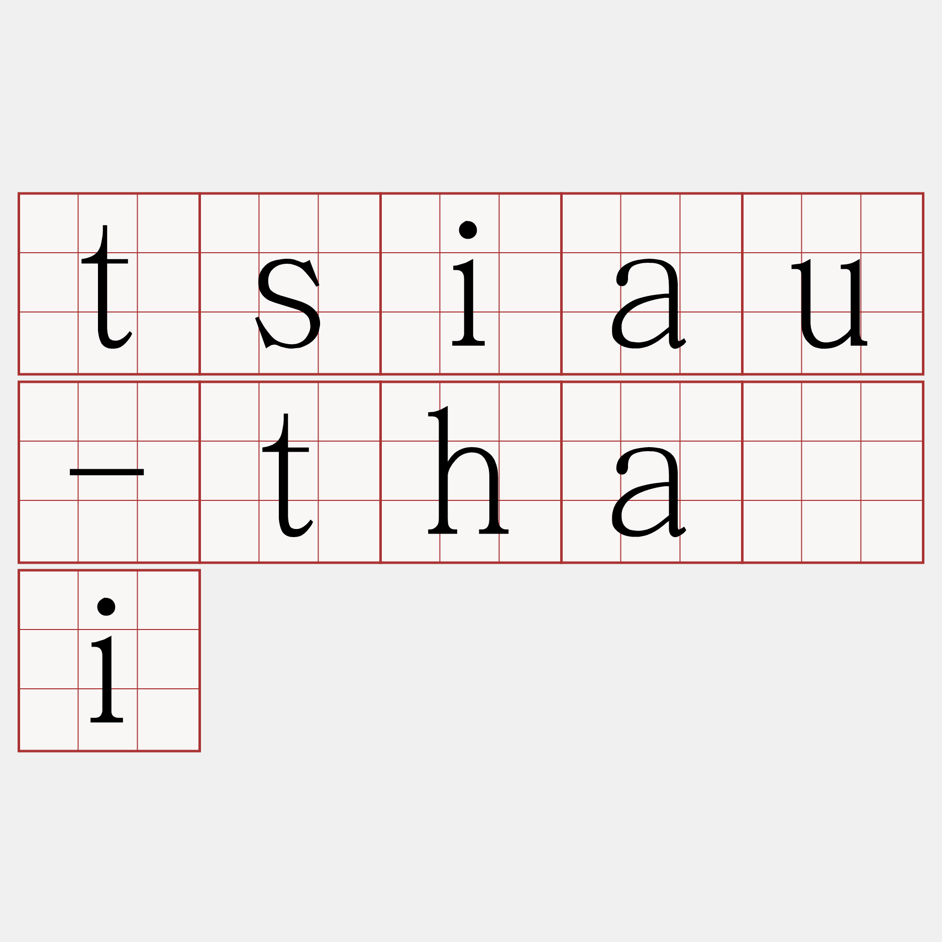 tsiau-thāi