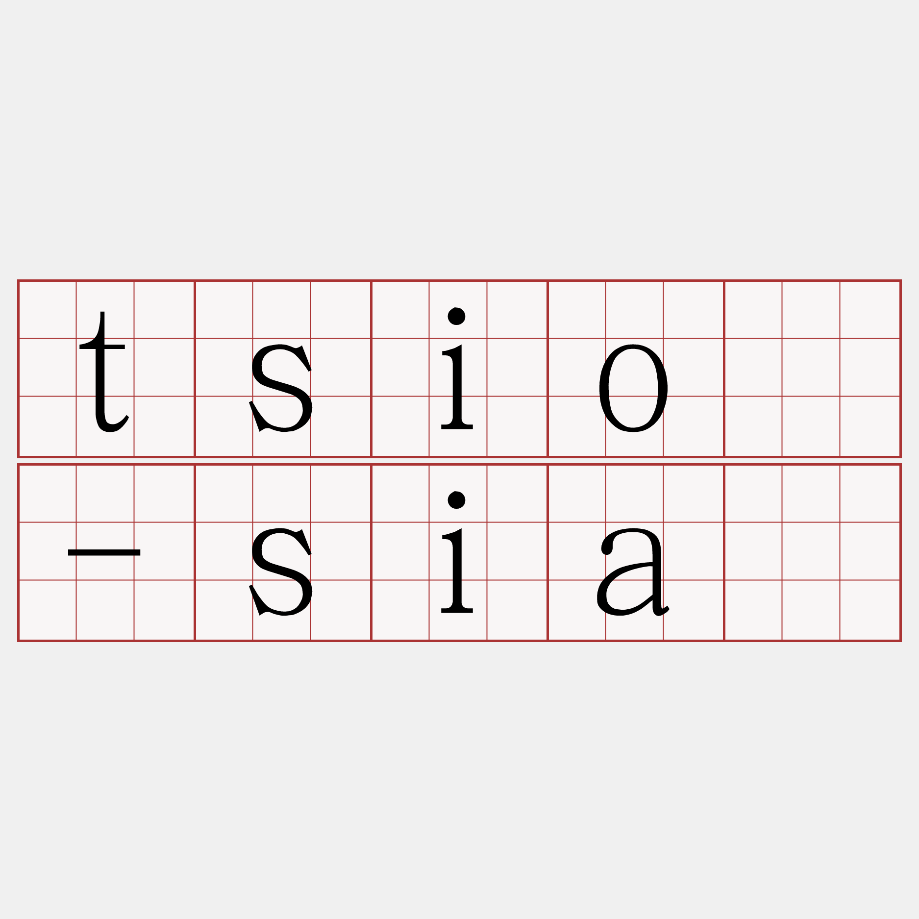 tsiò-siā