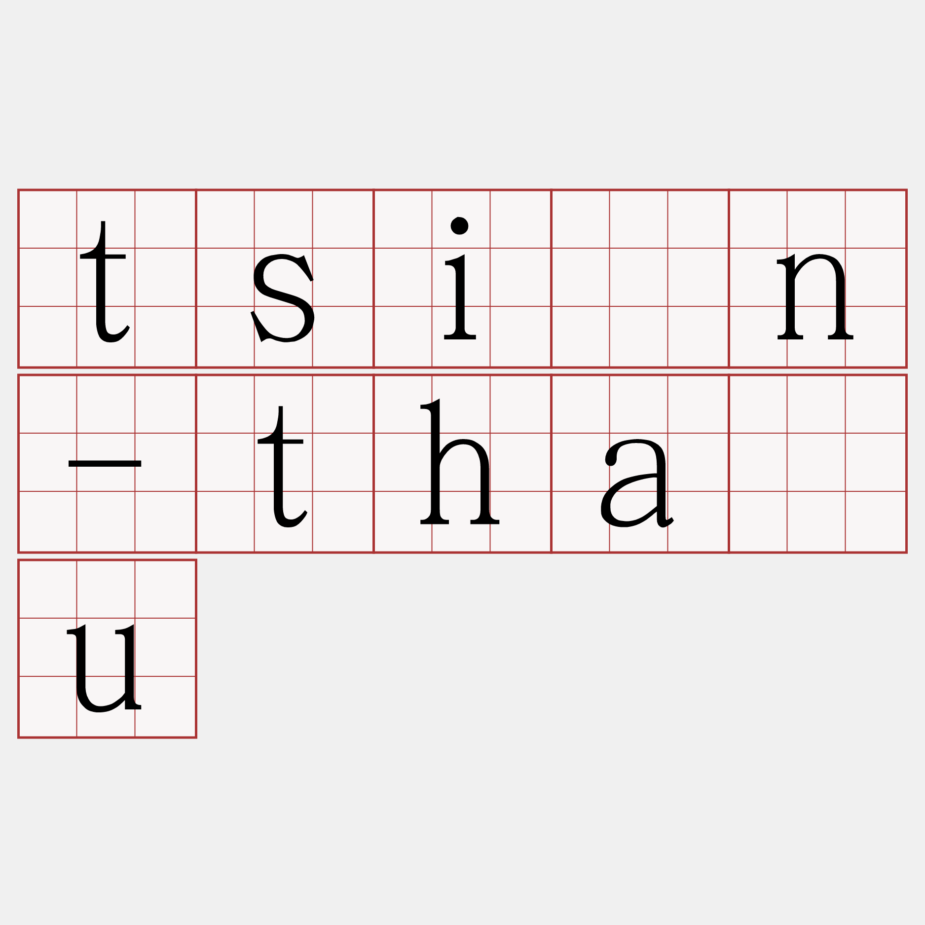 tsīn-thâu