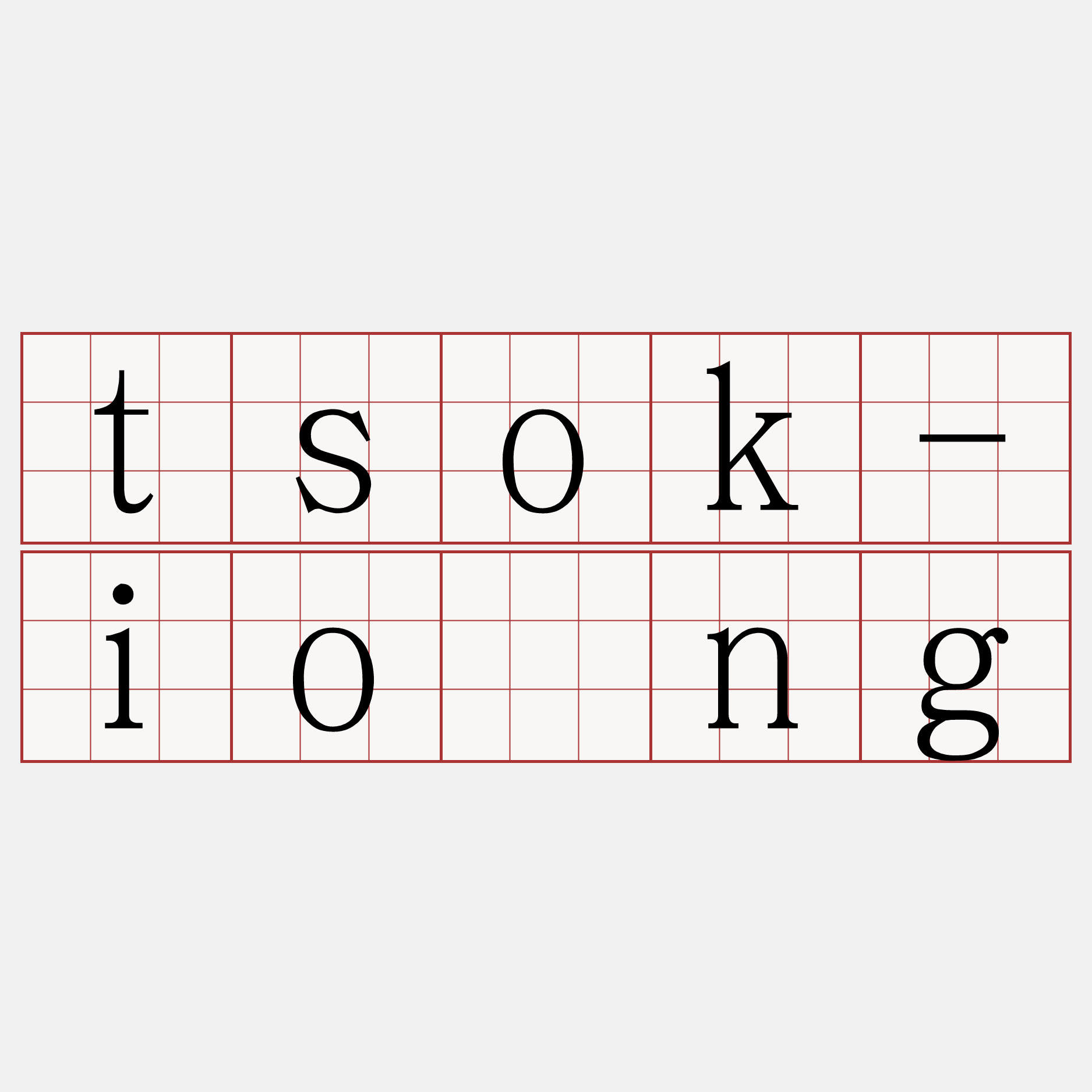 tsok-iōng