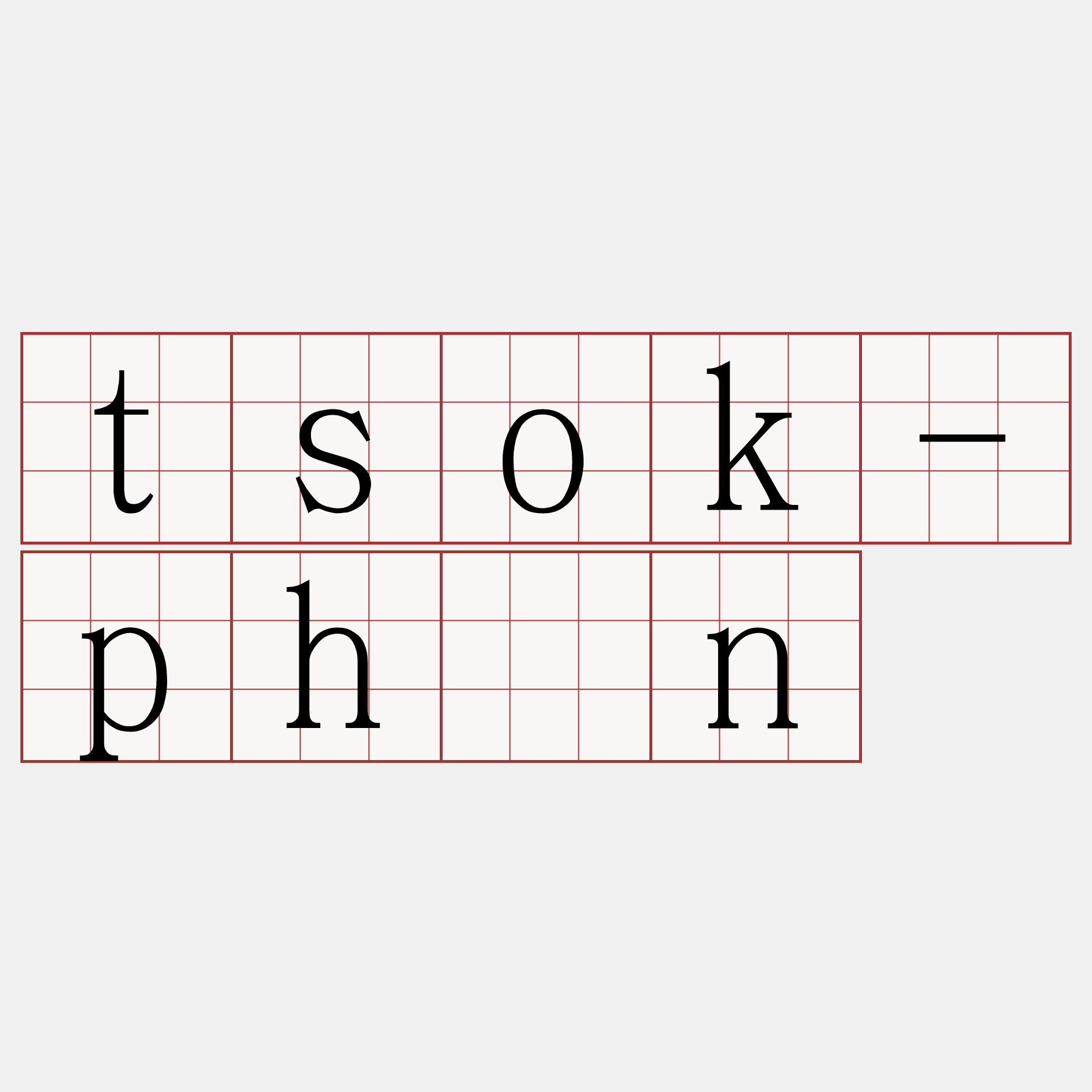 tsok-phín