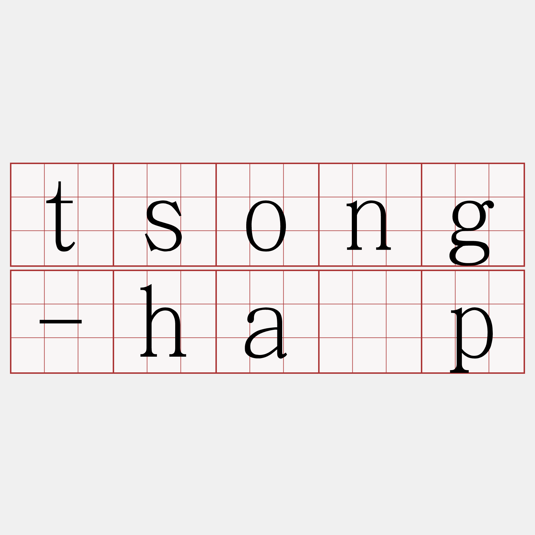 tsong-ha̍p