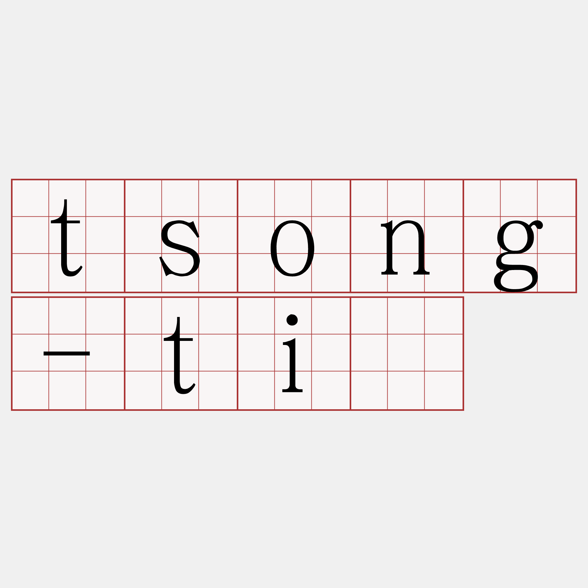 tsong-tì
