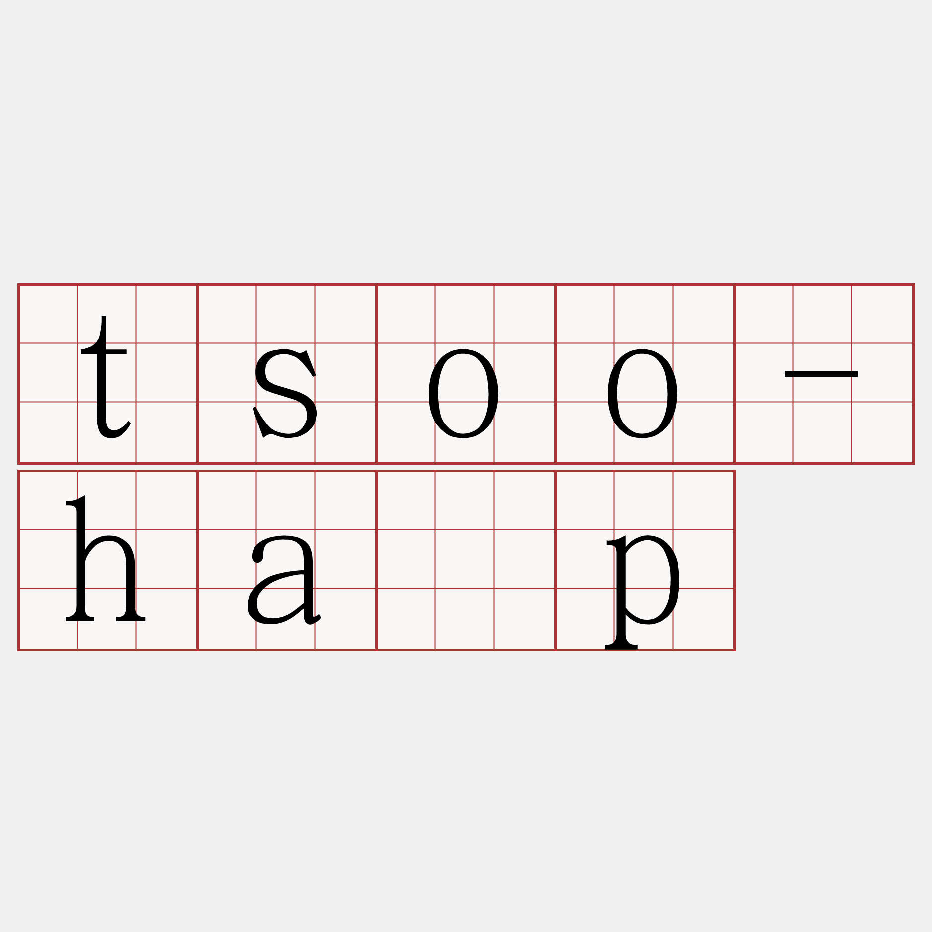 tsoo-ha̍p