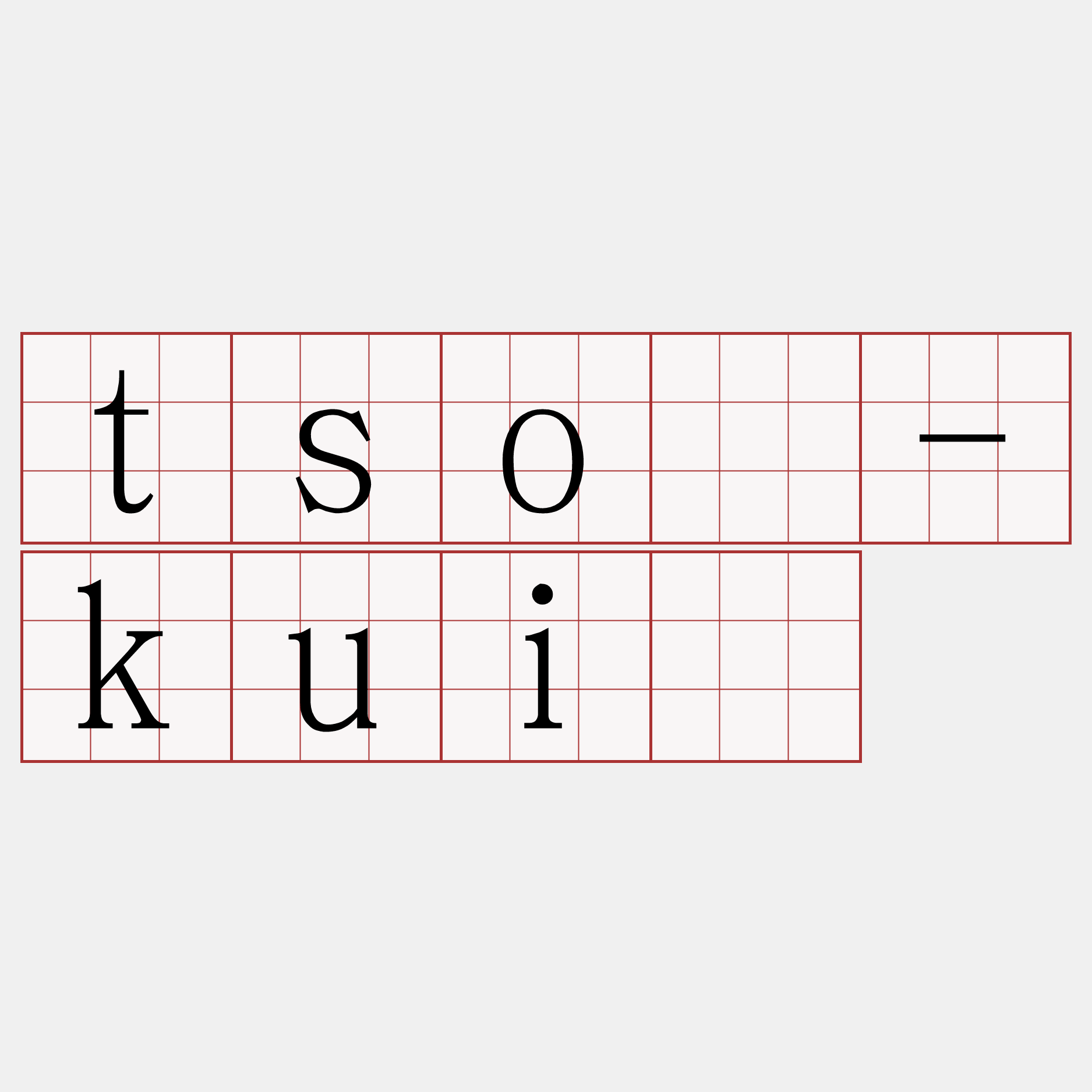 tsò-kuí
