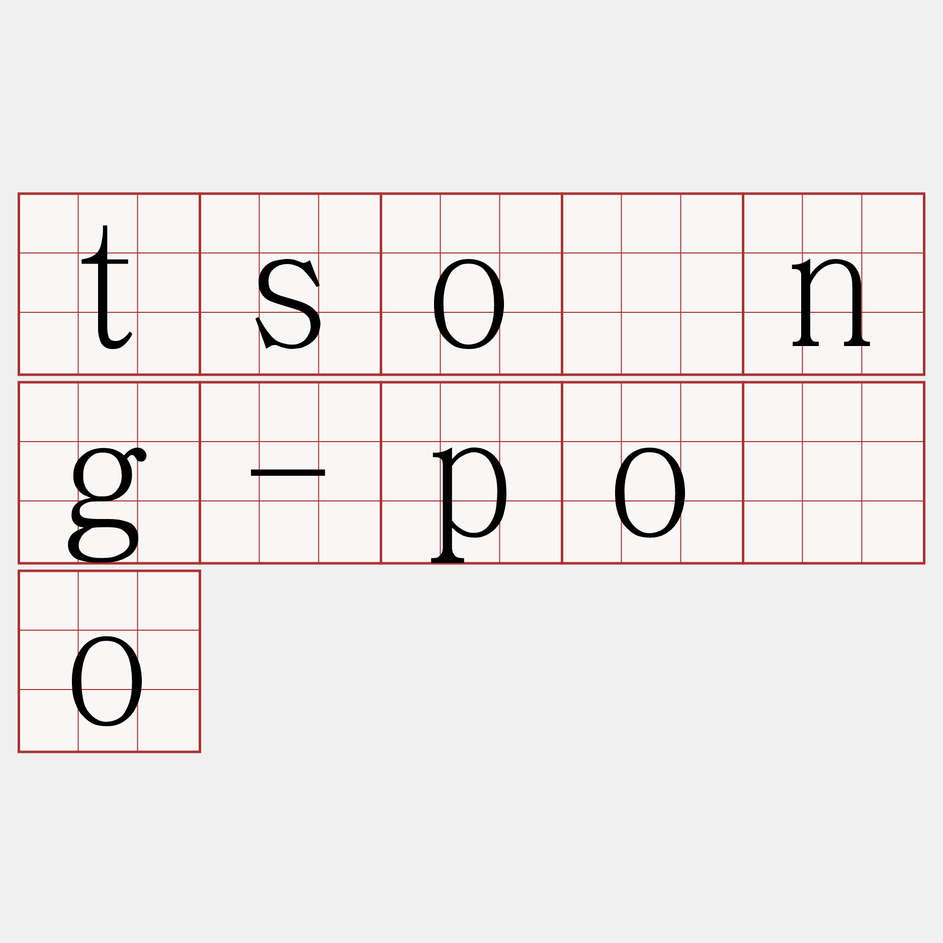 tsóng-pōo