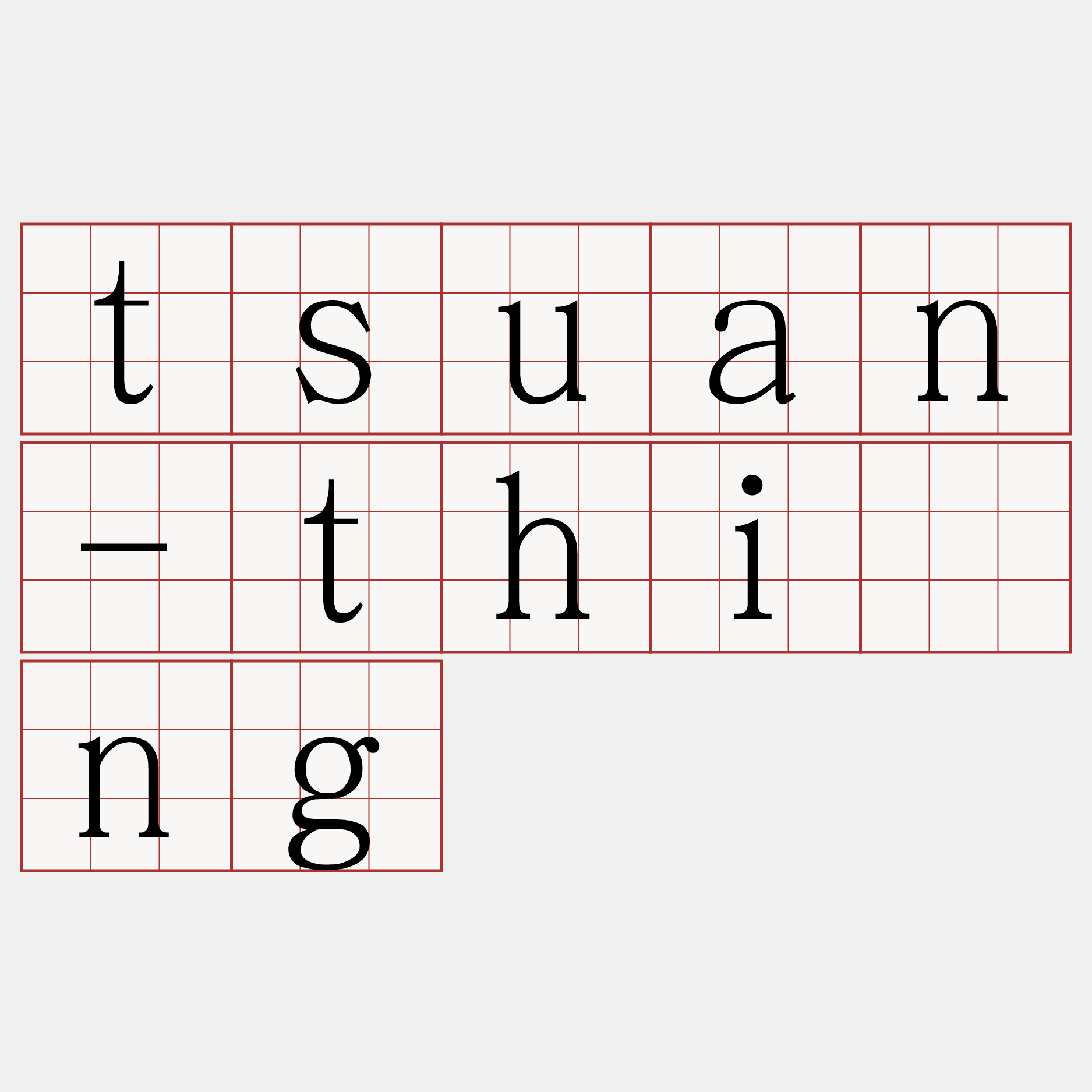 tsuan-thîng