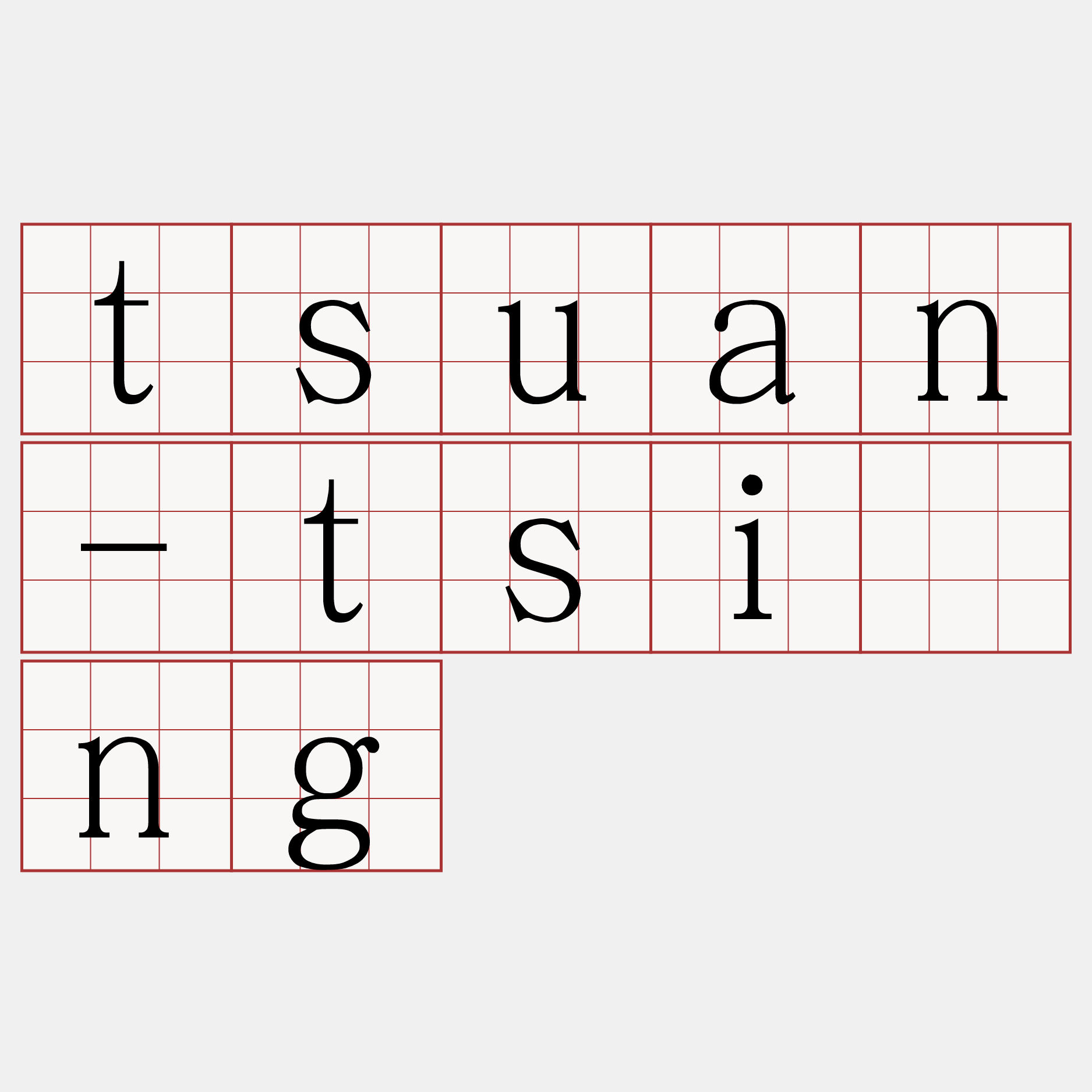 tsuan-tsìng