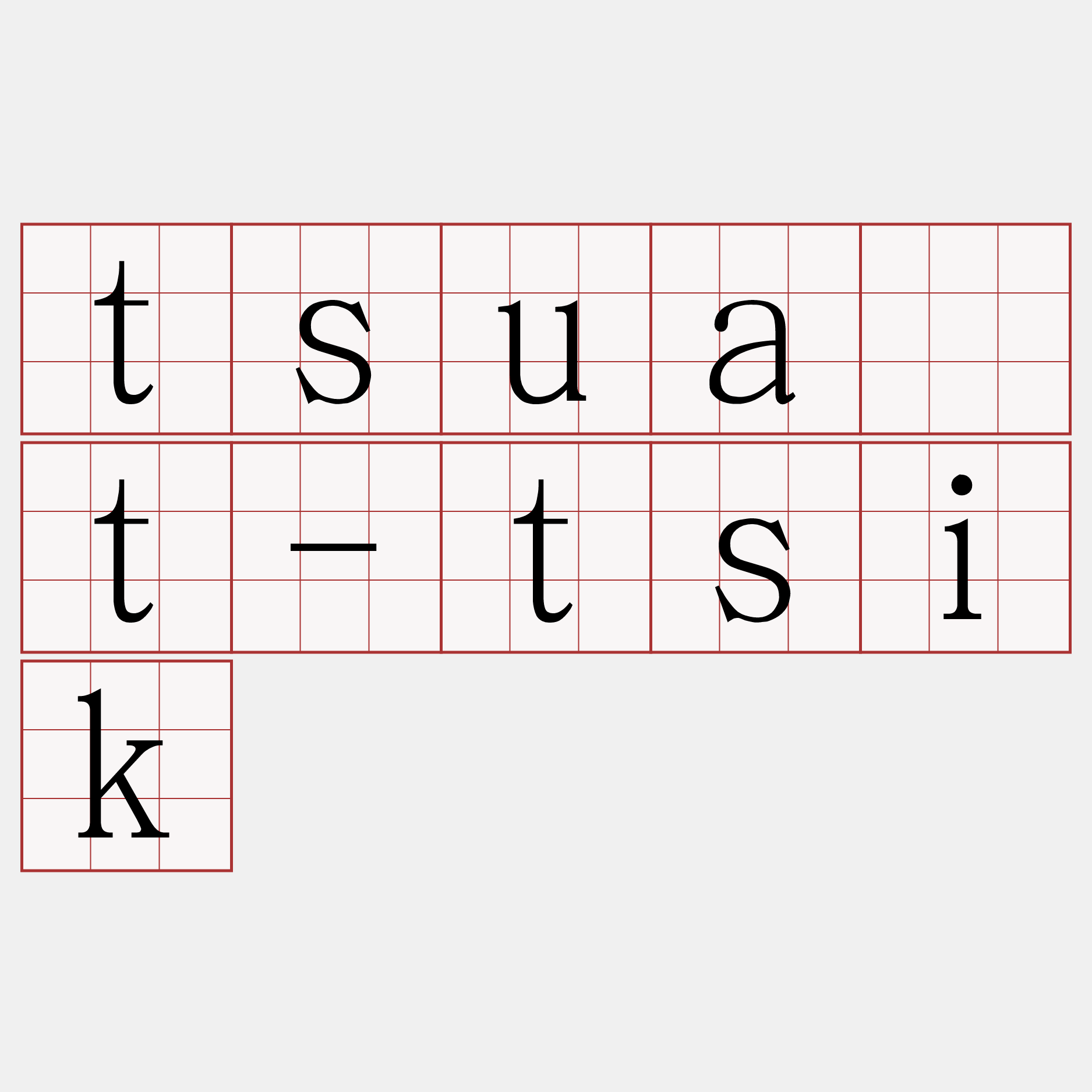 tsua̍t-tsik
