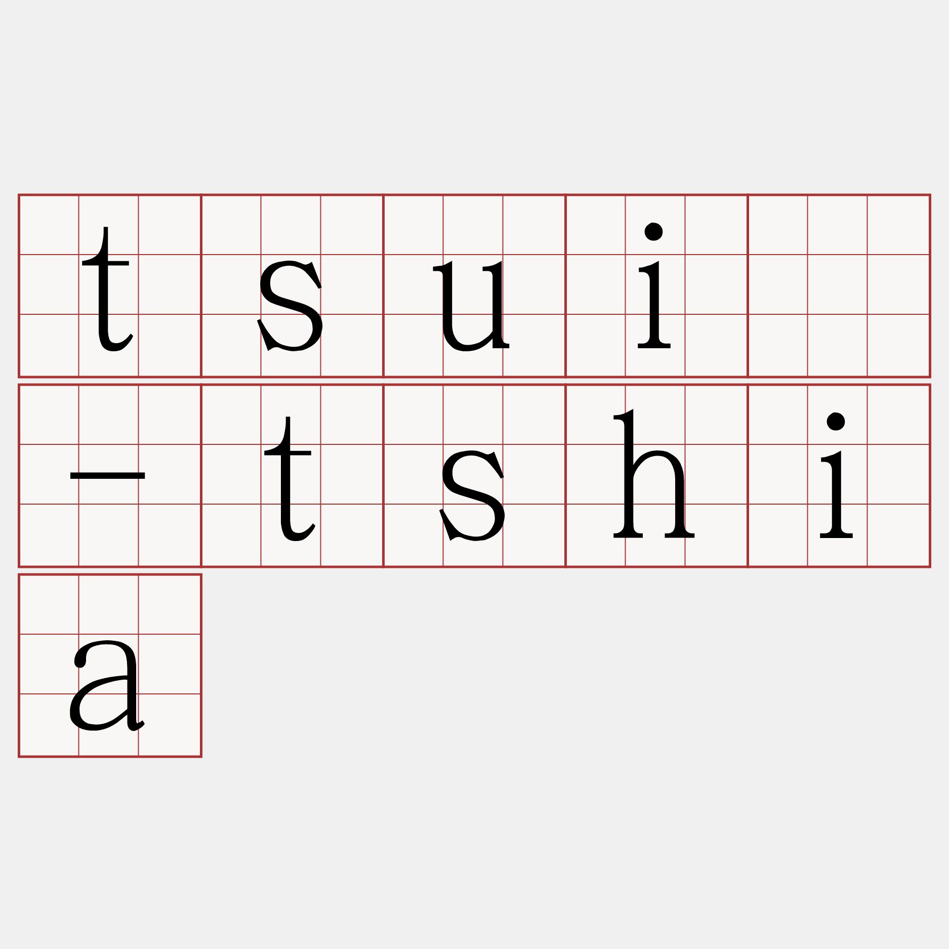tsuí-tshia