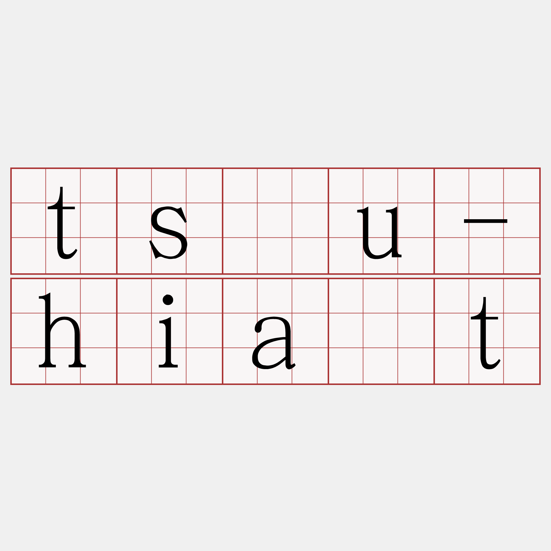 tsâu-hia̍t