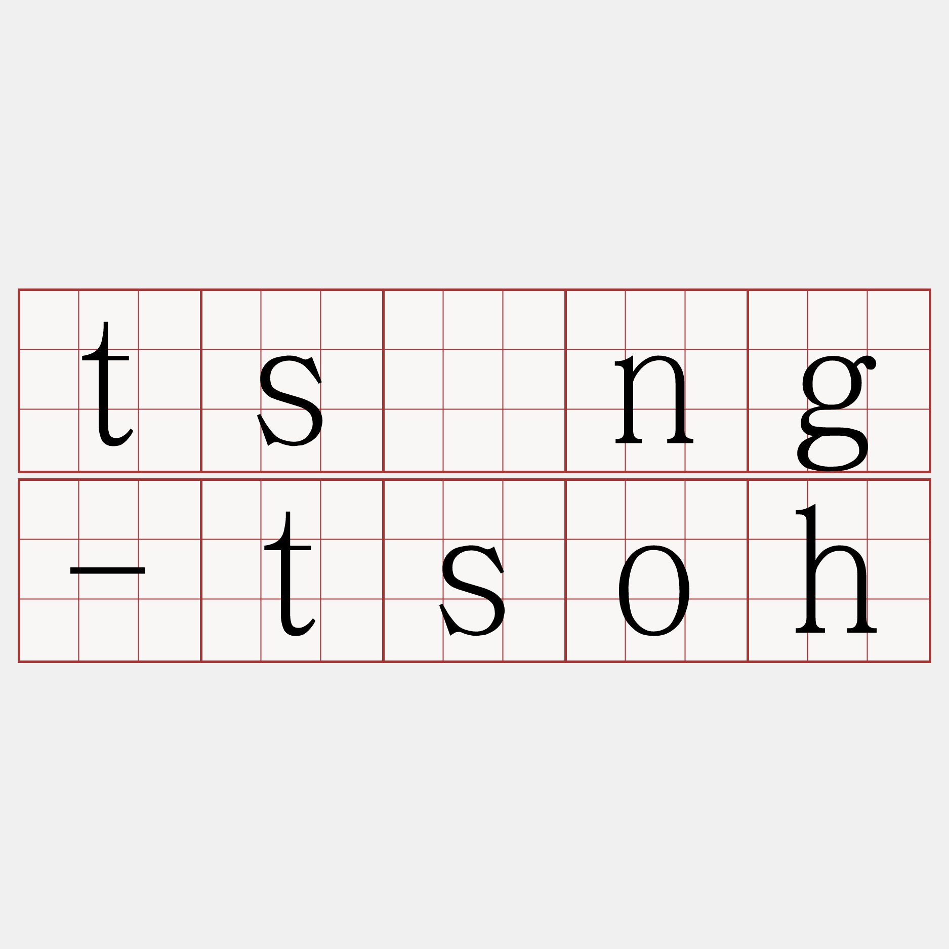 tsìng-tsoh
