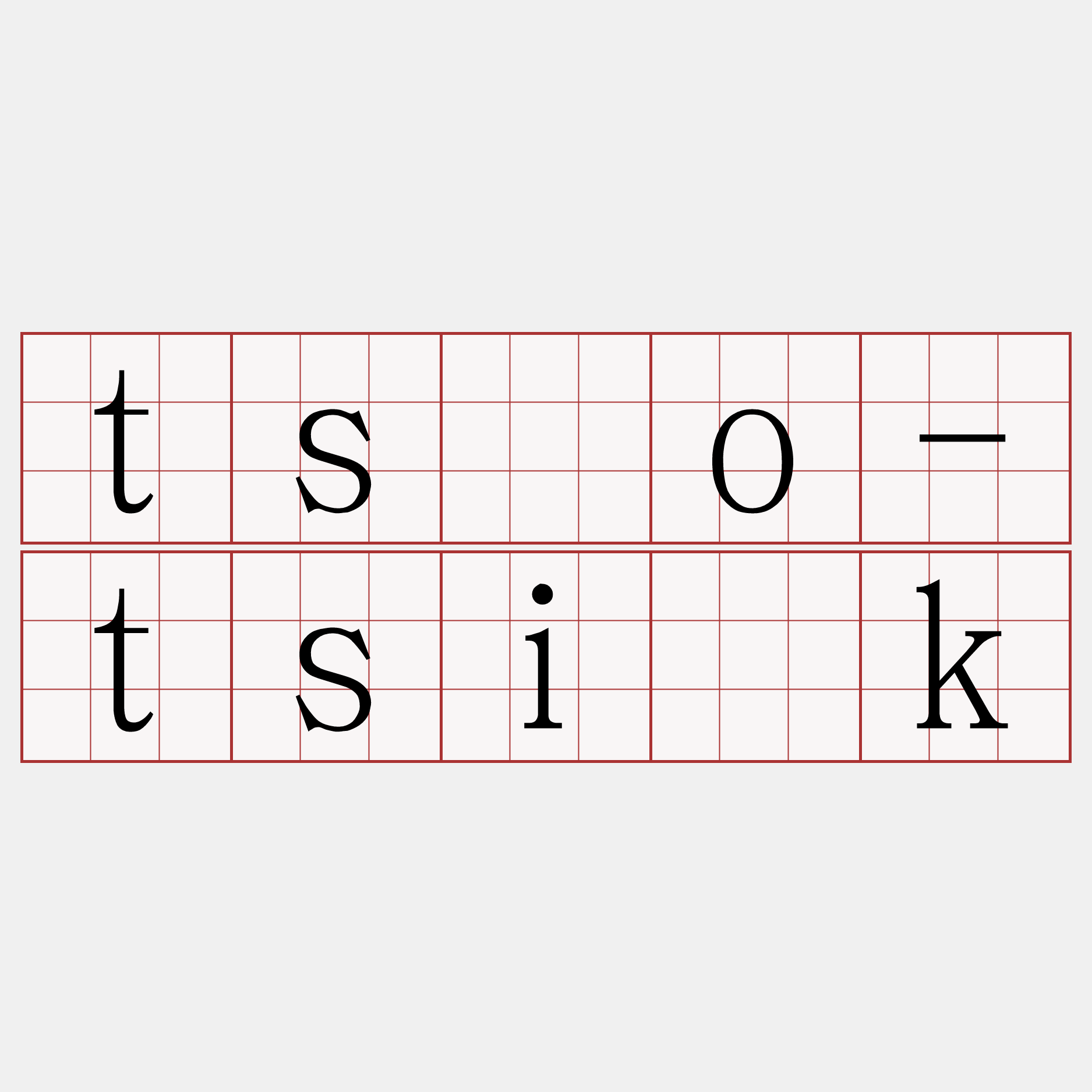 tsóo-tsi̍k