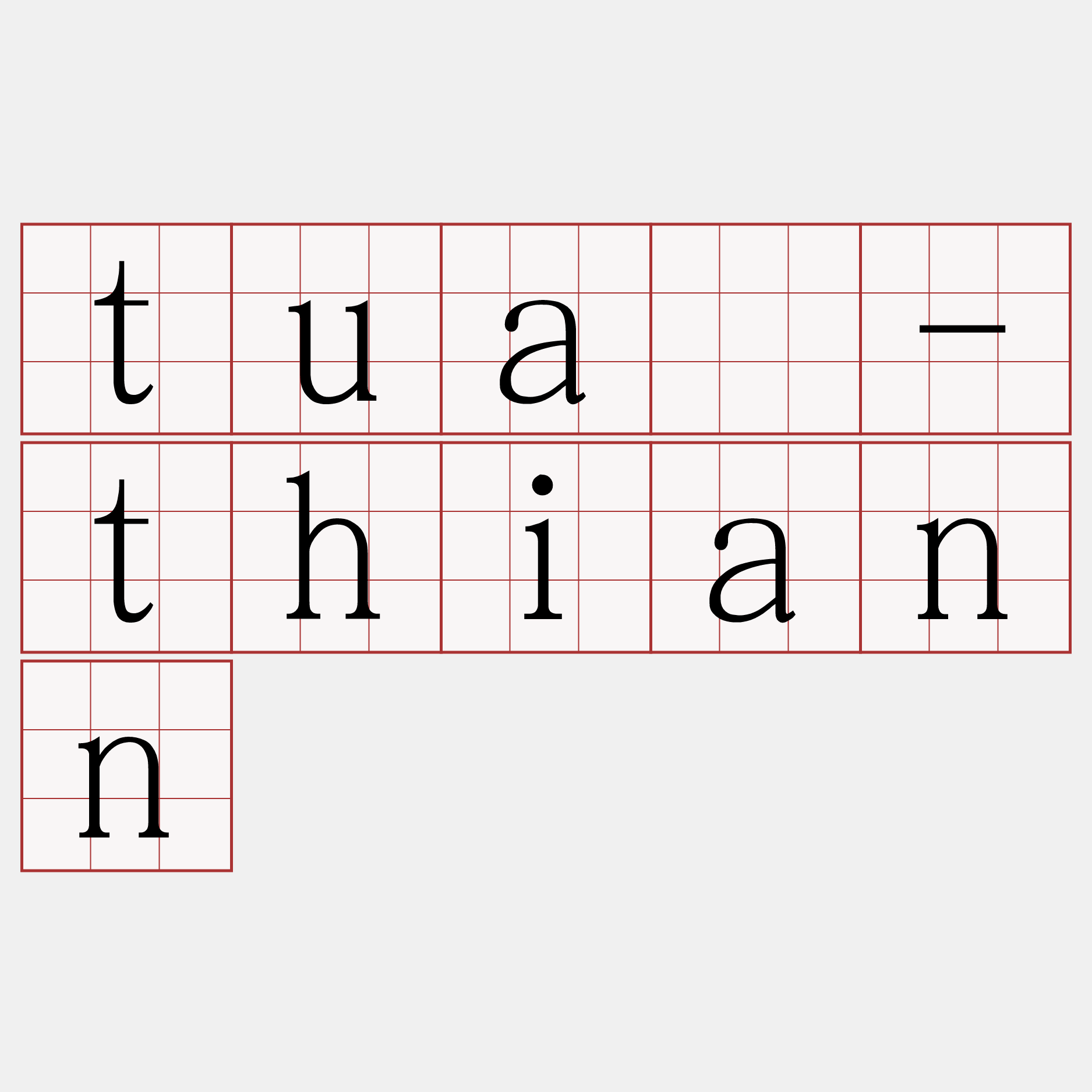 tuā-thiann