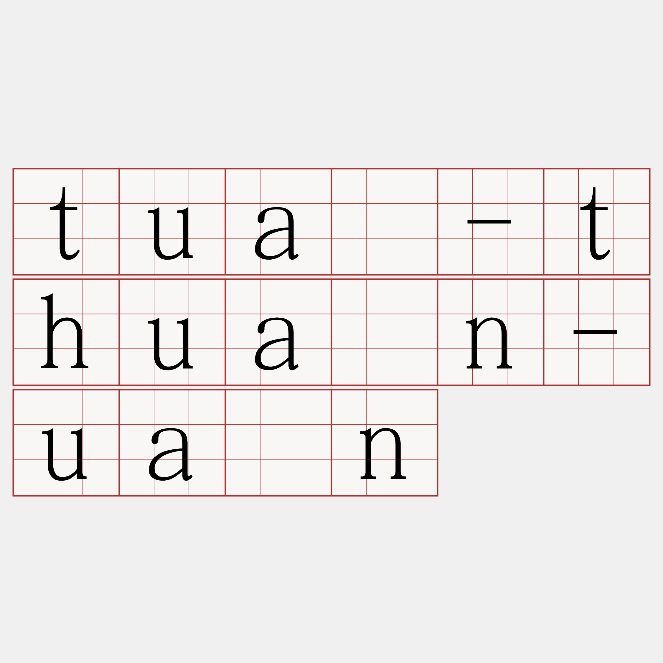 tuā-thuân-uân