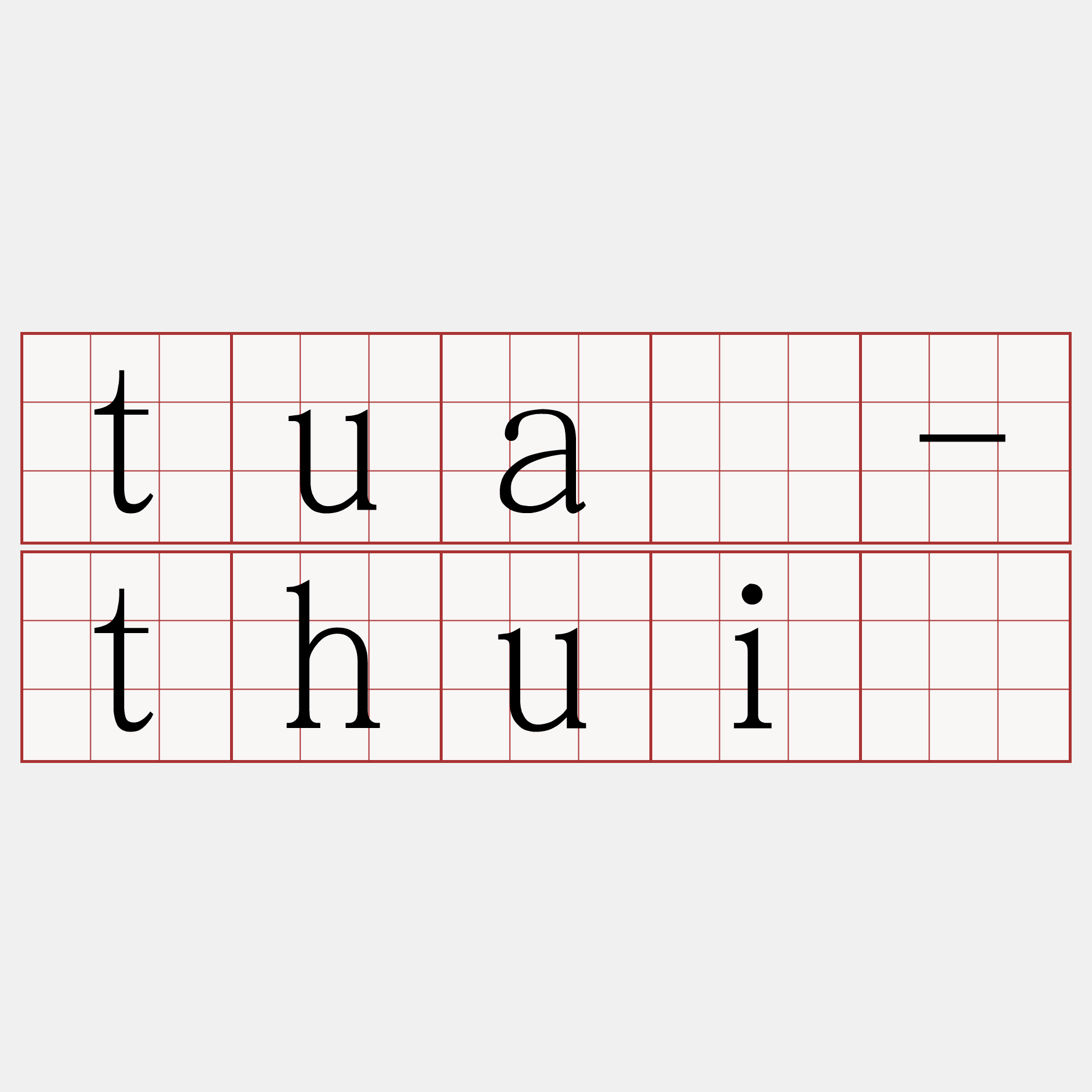 tuā-thuí